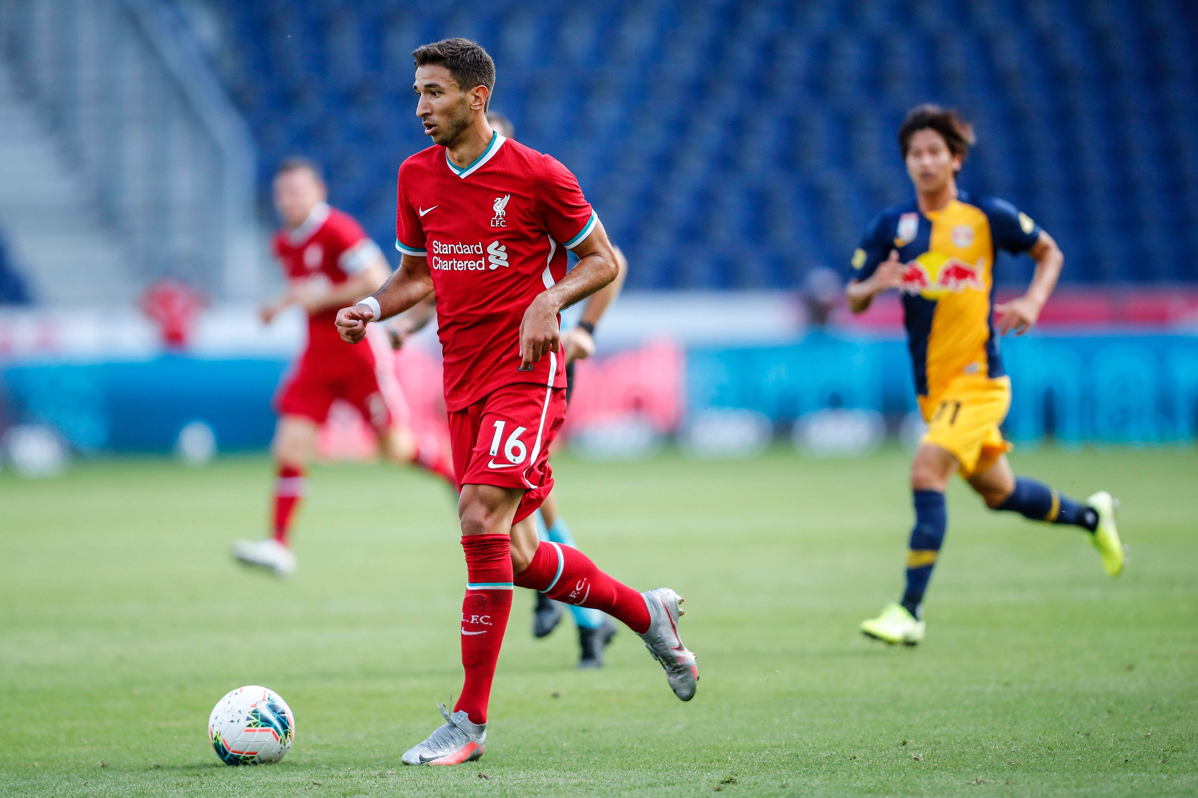 Marco Grujic im Liverpool-Trikot.