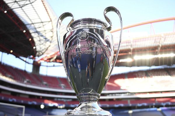 Der Pokal, den es für den Gewinner der UEFA Champions League gibt.
