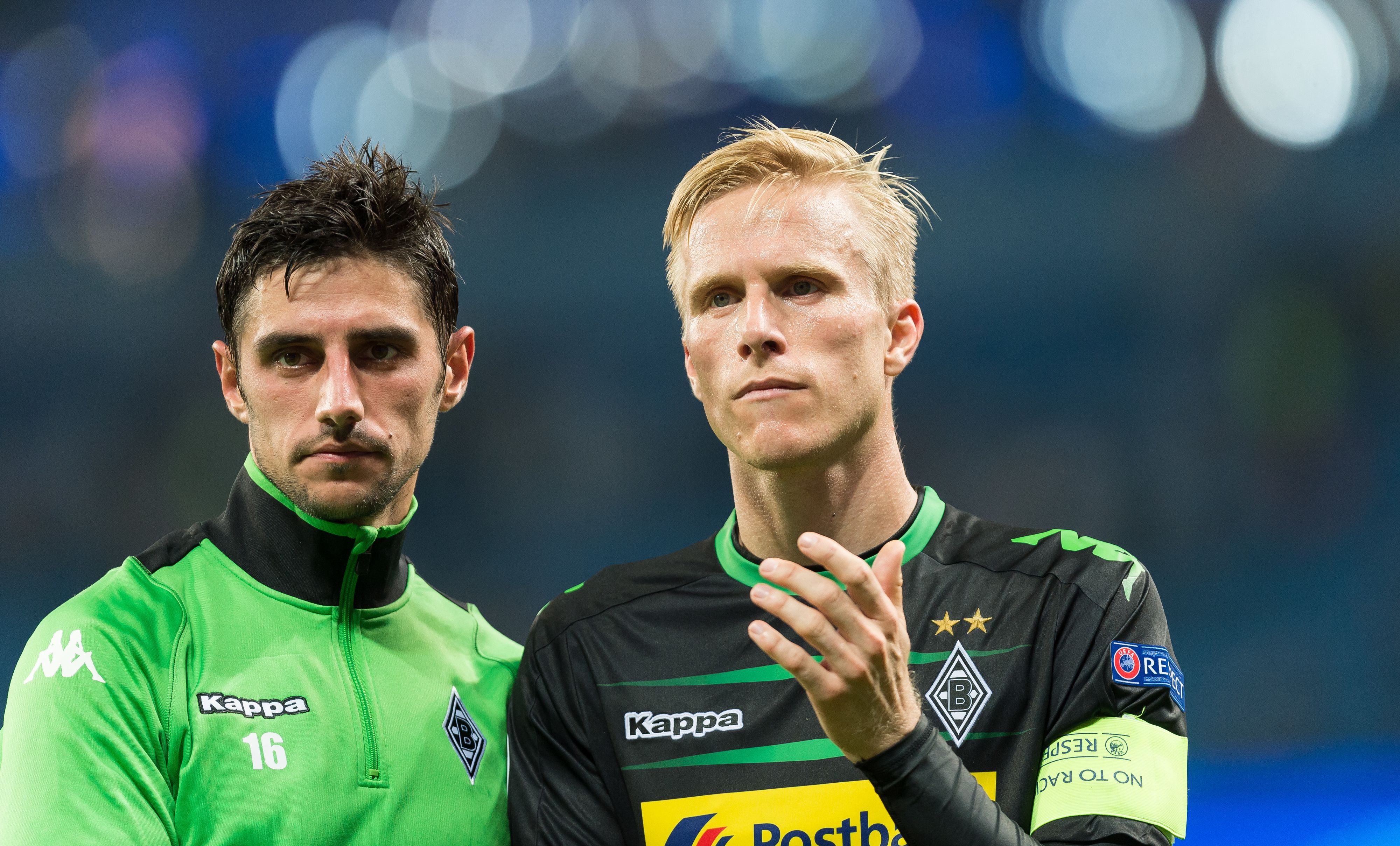 Lars Stindl (l.) und Oscar Wendt (r.) haben für Gladbach schon Erfahrung in der Champions League gesammelt.