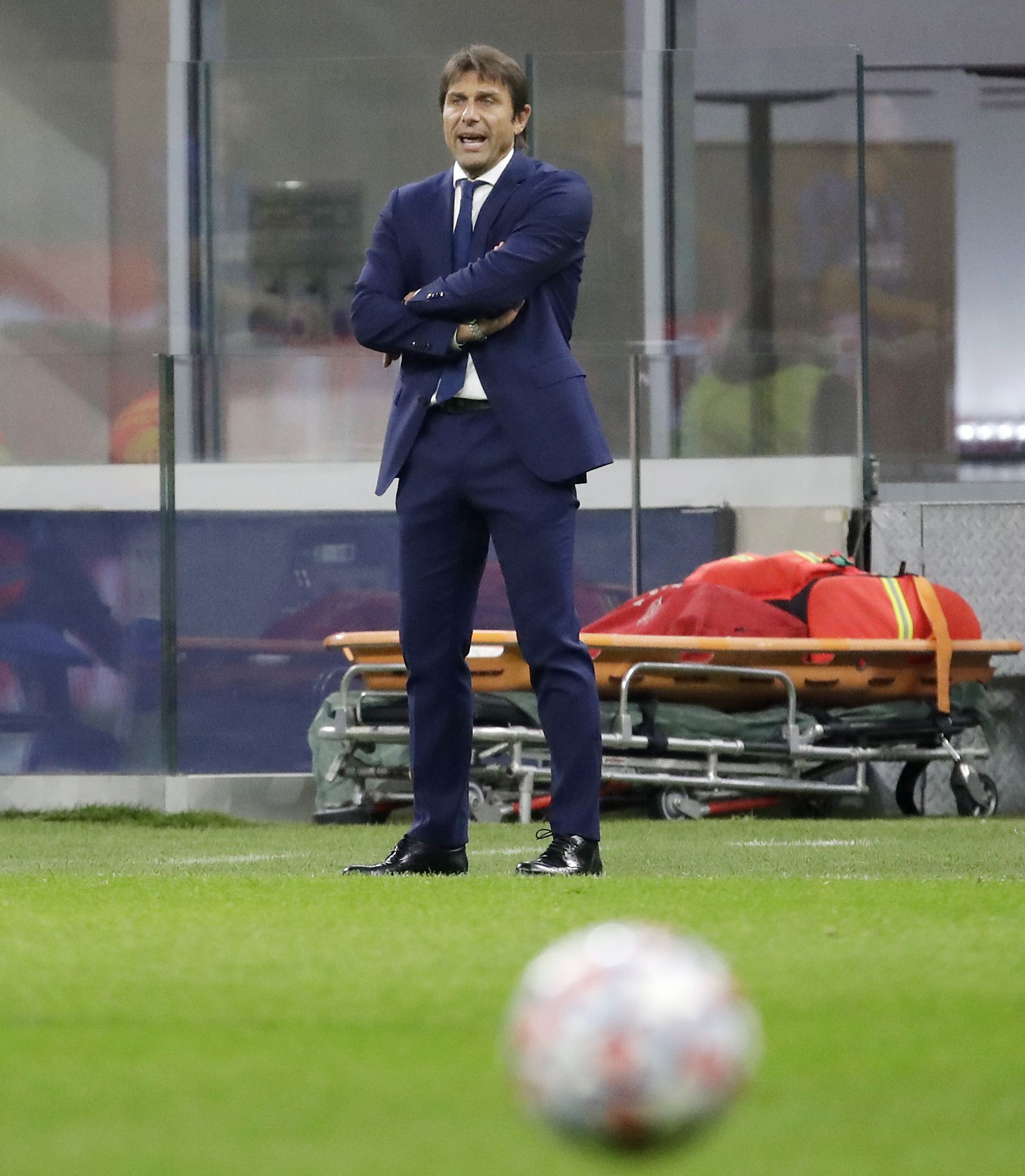 Inters Trainer Antonio Conte lobte nach dem 2:2 in Mailand Gegner Borussia Mönchengladbach