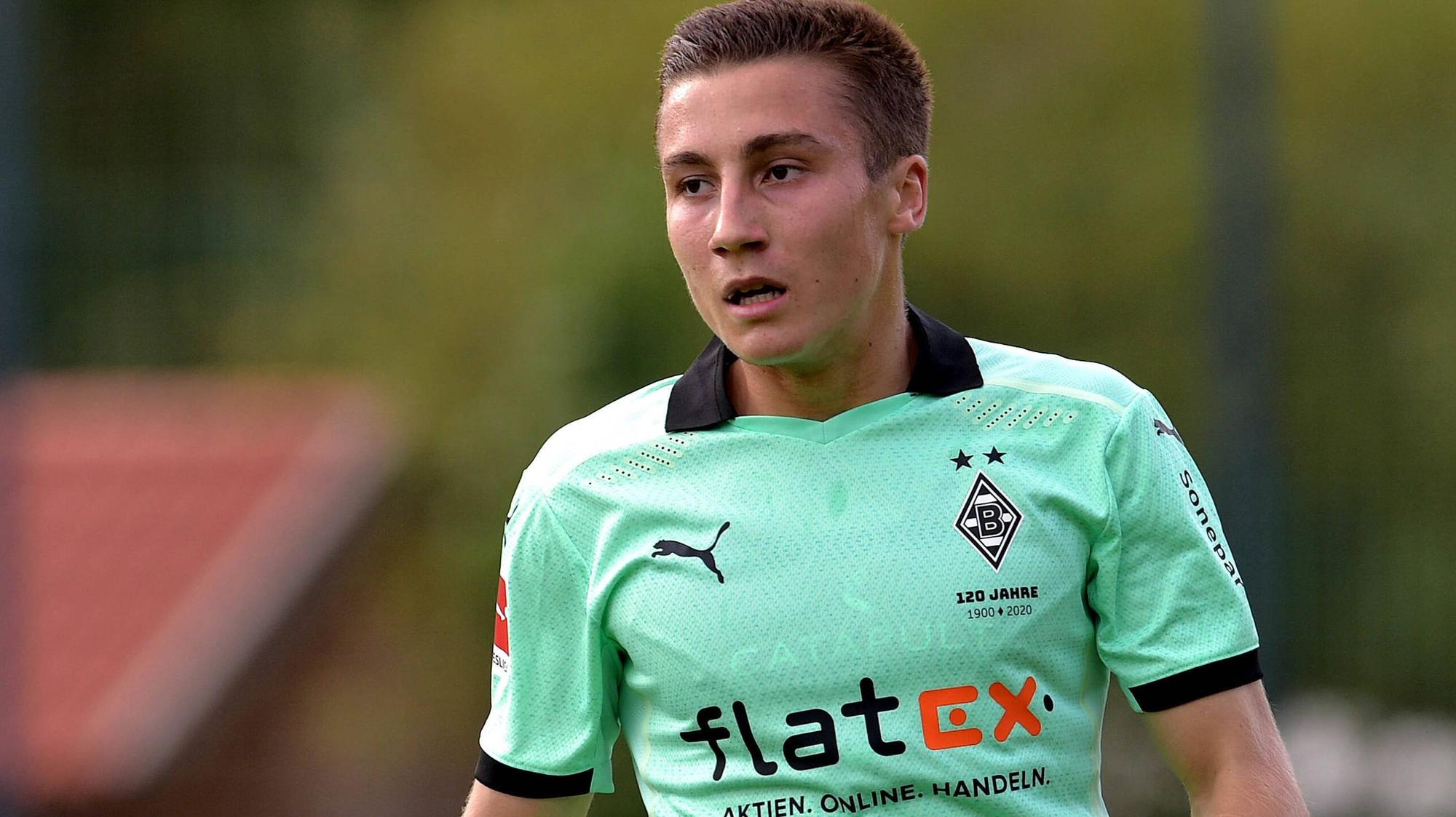 Rocco Reitz bei einem Testspiel von Borussia Mönchengladbach.