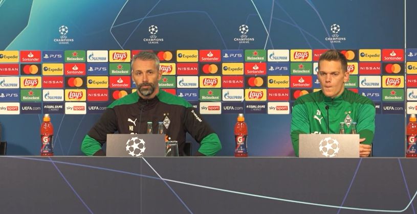 Marco Rose und Matthias Ginter stellten sich vor dem Spiel gegen Real Madrid den Fragen der Journalisten.