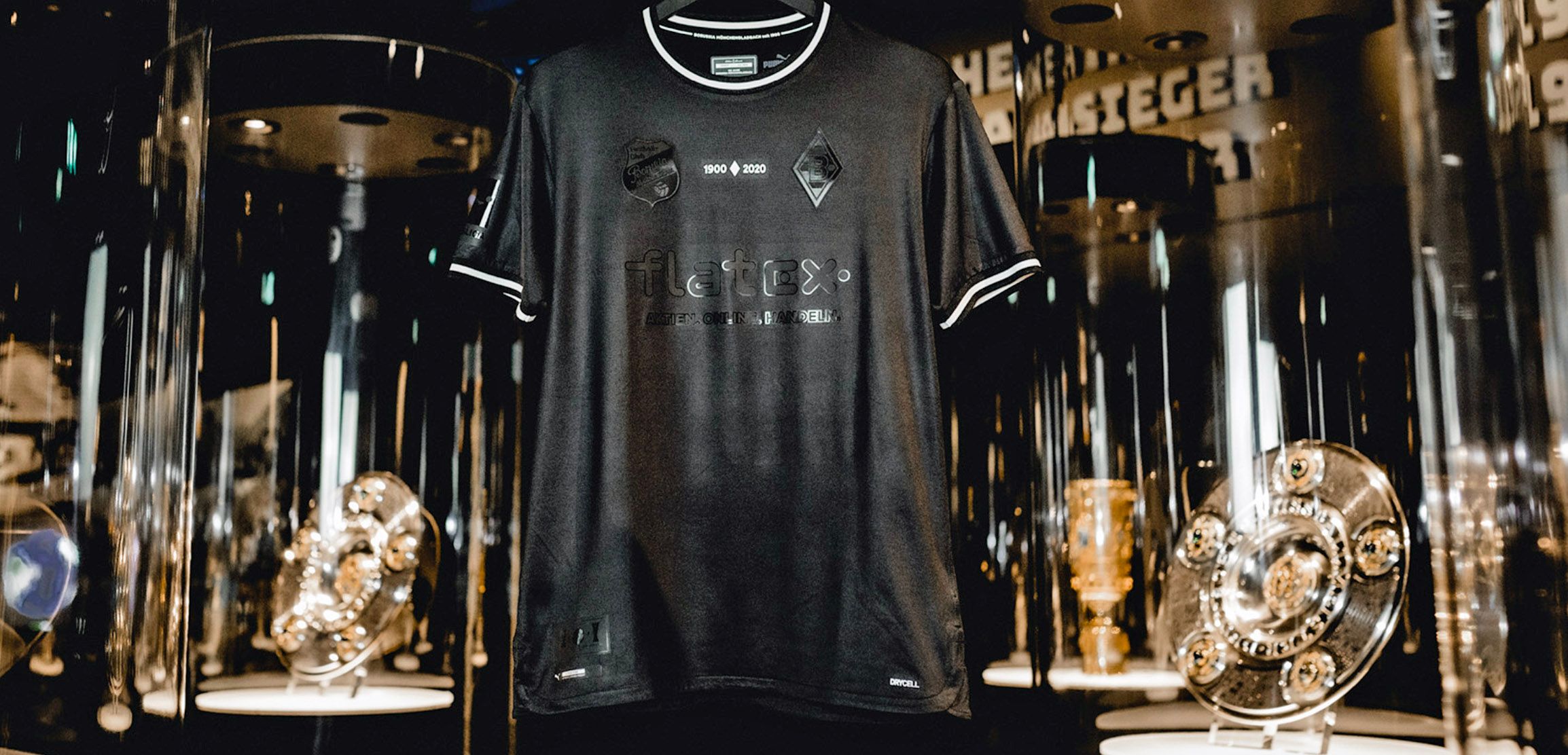 Borussia Mönchengladbach bietet ab Samstag den Fans ein neues Sondertrikot an. Dieses ist schwarz und kostet 120 Euro.