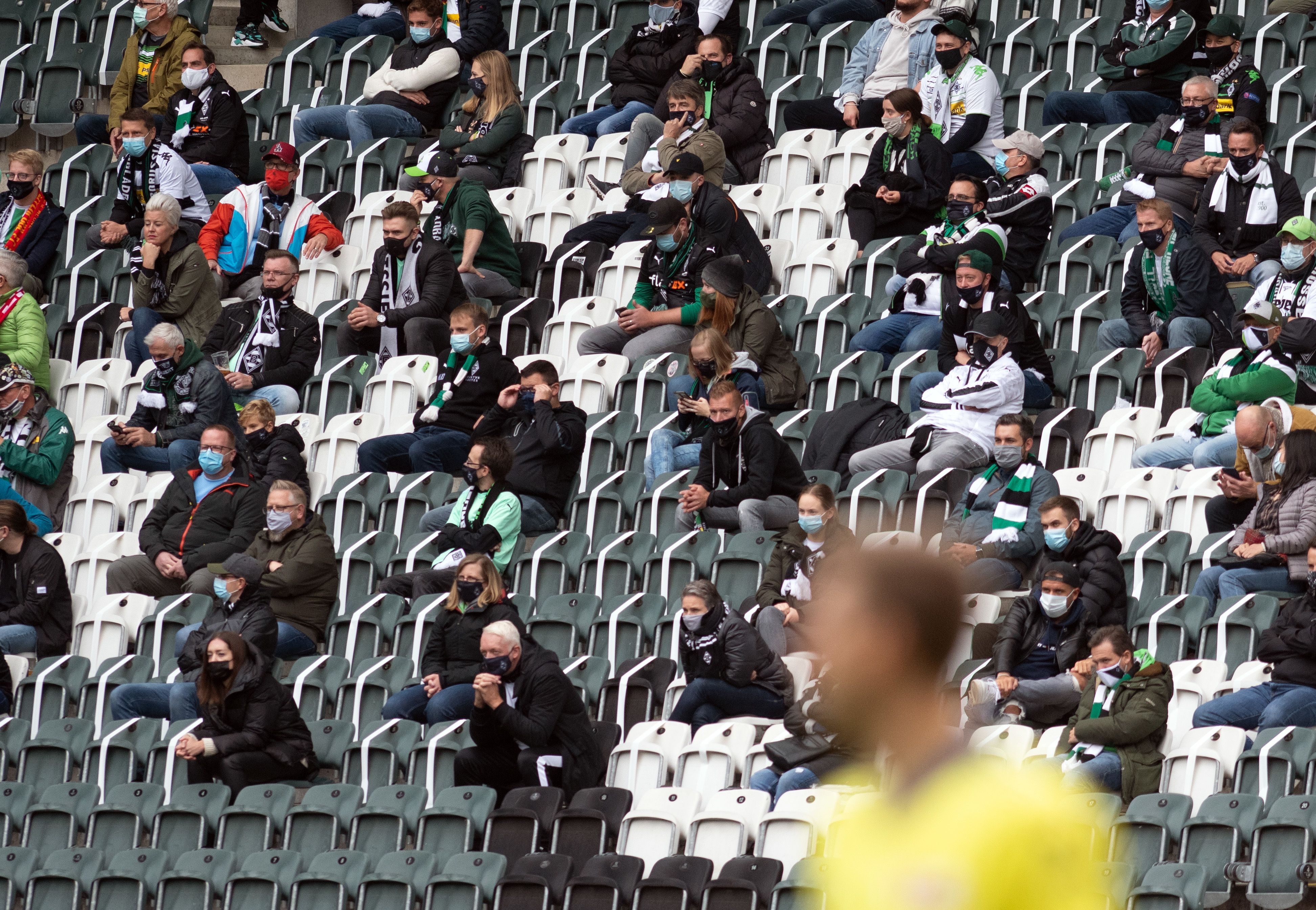 Rund 10.000 Zuschauer sahen das Heimpspiel gegen Union Berlin im Borussia-Park.