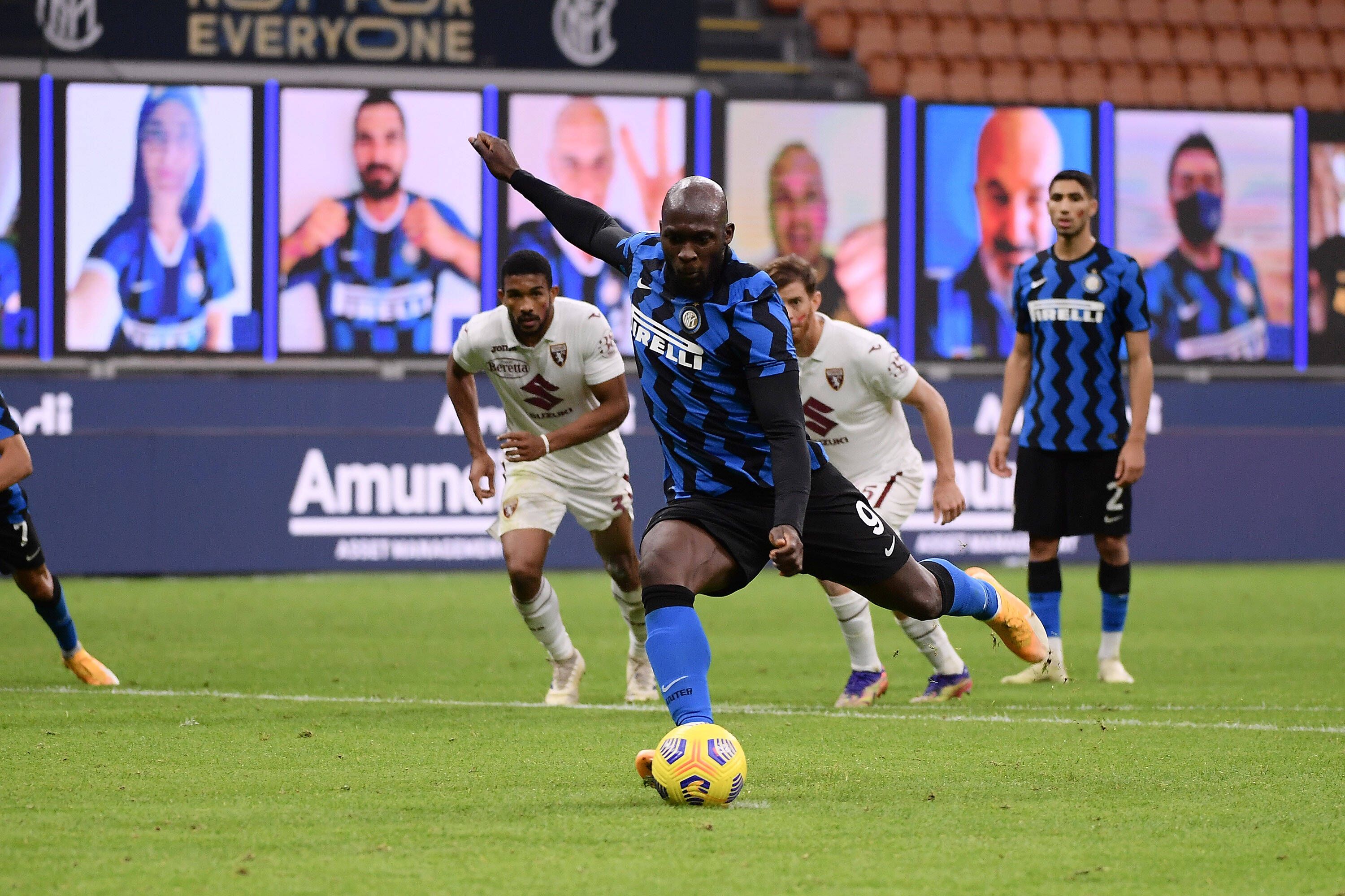 Inter Mailands Stürmer Romelu Lukaku war im Duell mit dem FC Turin mit zwei Treffern maßgeblich am Sieg der Italiener beteiligt.