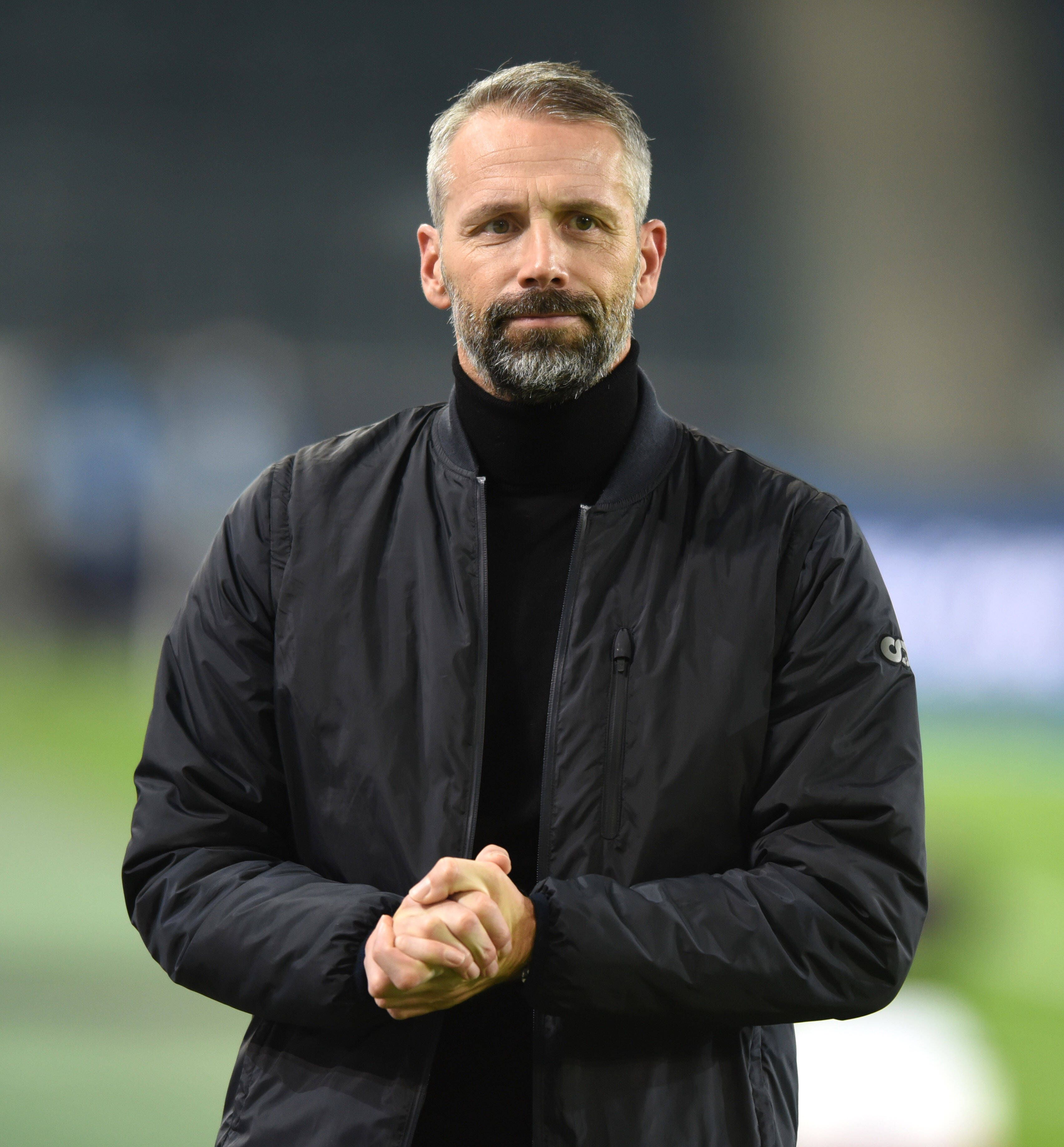 Gladbachs Trainer will gegen Schalke an die starke Leistung in der Champions League anschließen.