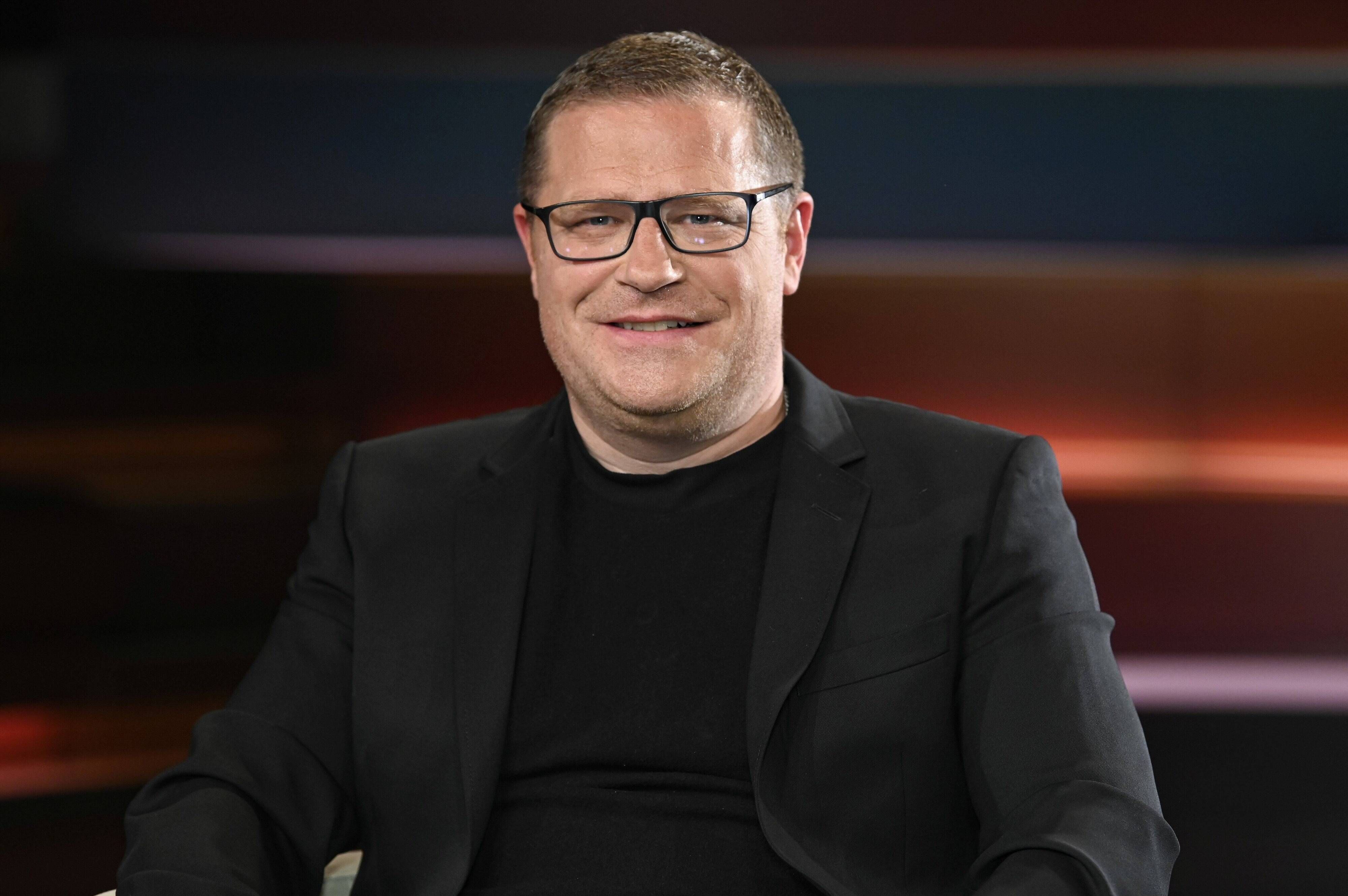 Max Eberl, hier bei einem TV-Auftritt im Mai 2020 in der ZDF-Show „Markus Lanz“, ist seit 2008 Sportdirektor beim Fußball-Bundesligisten Borussia Mönchengladbach.