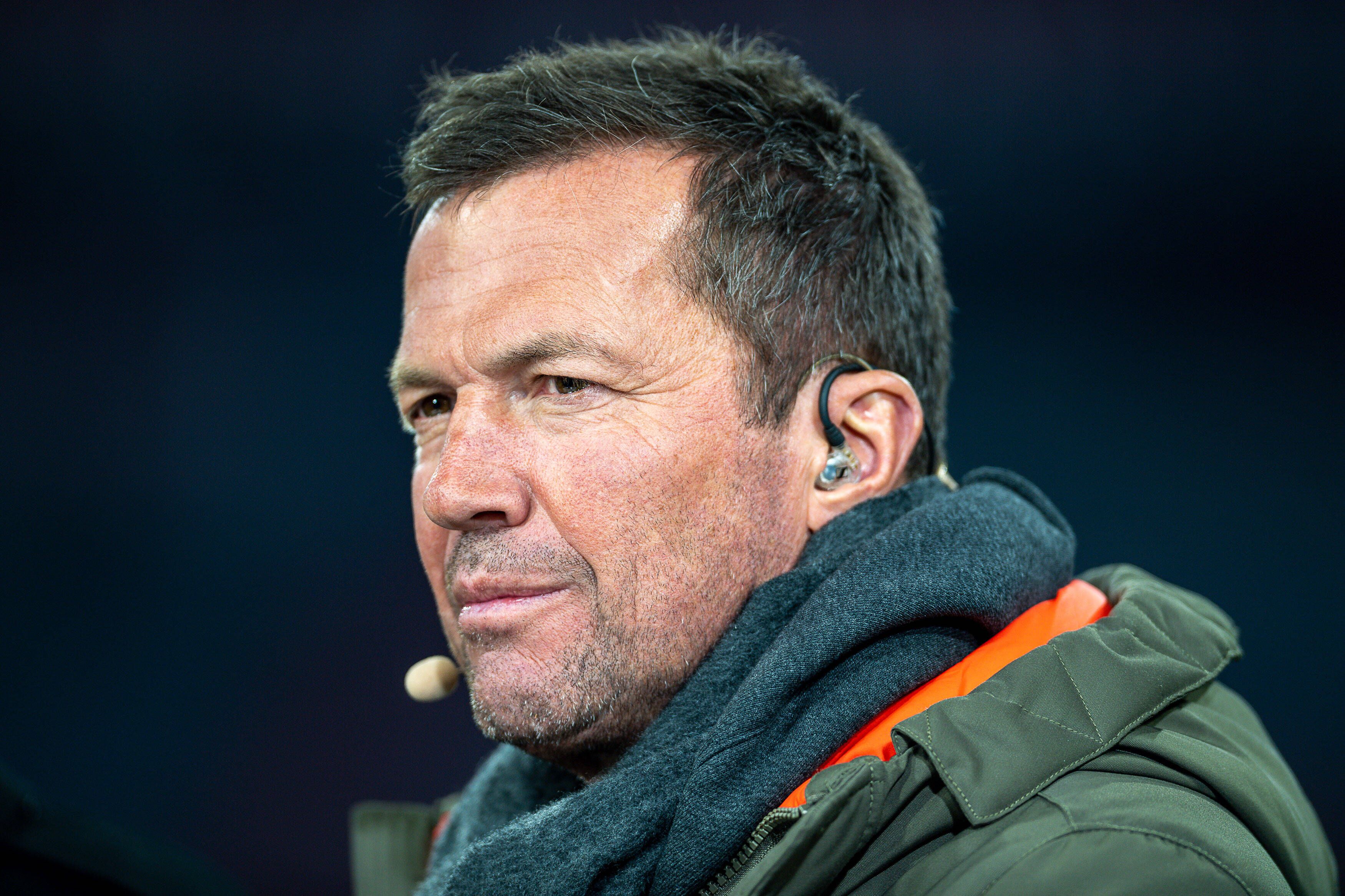 Lothar Matthäus bei einer TV-Übertragung des Senders "Sky".