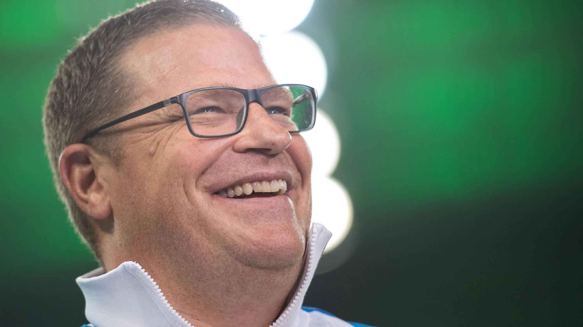 Borussias Sportdirektor Max Eberl am Rande eines Borussia-Spiels am 19.09.2019 im Borussia-Park.