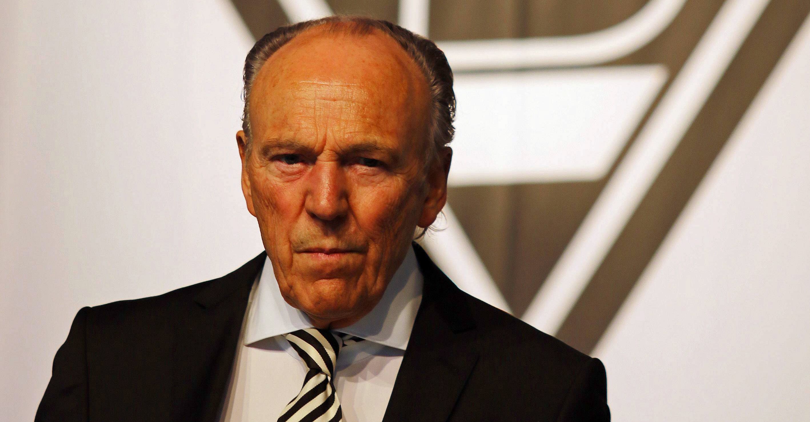 Rolf Königs, Präsident von Fußball-Bundesligist Borussia Mönchengladbach, hier bei einer Veranstaltung im April 2019, blickt in die Kamera.