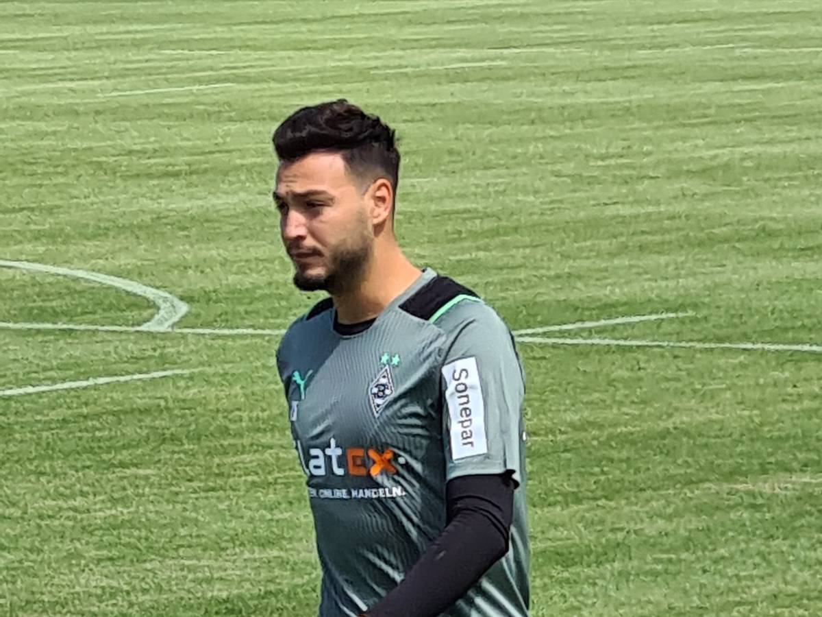 Ramy Bensebaini ist nach seinem Urlaub zurück im Borussia-Park. Am Mittwoch absolvierte er eine individuelle Einheit.