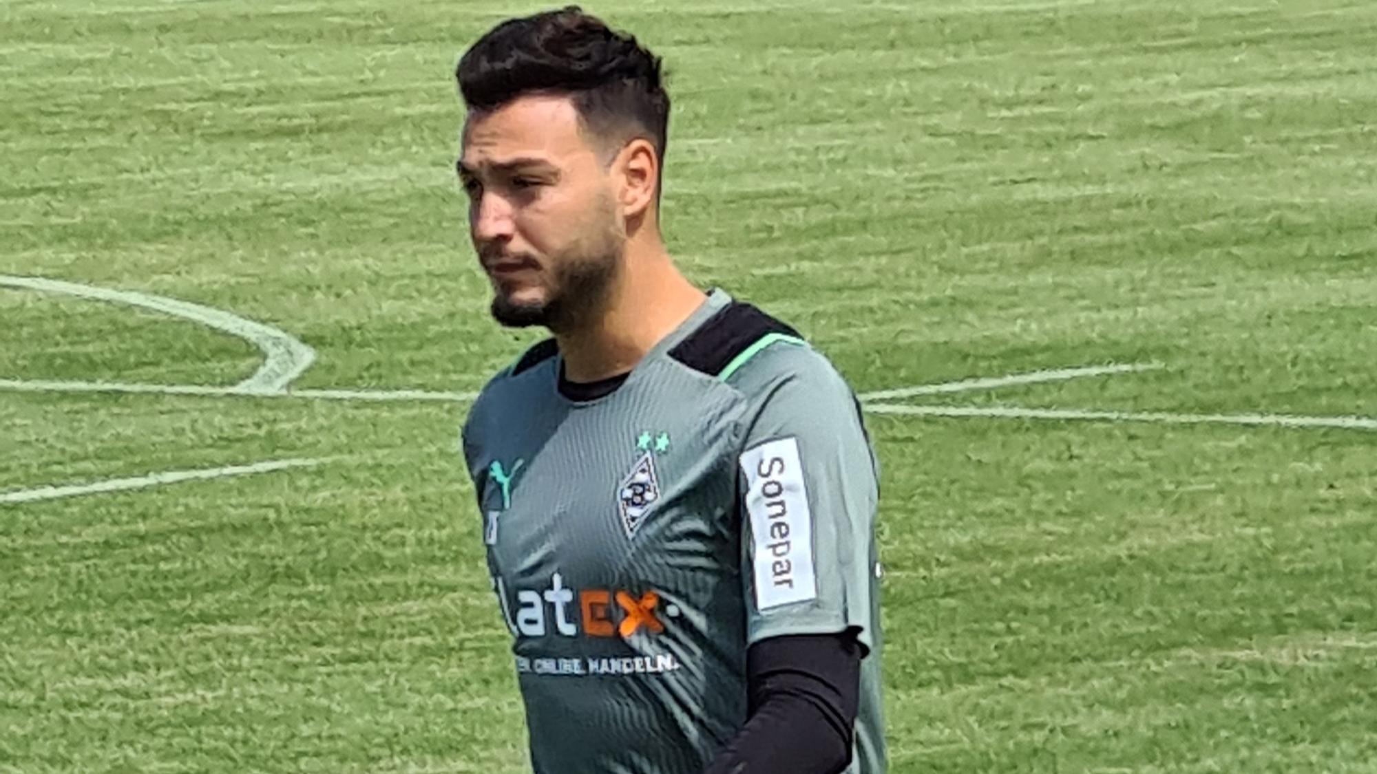 Ramy Bensebaini ist nach seinem Urlaub zurück im Borussia-Park. Am Mittwoch absolvierte er eine individuelle Einheit.