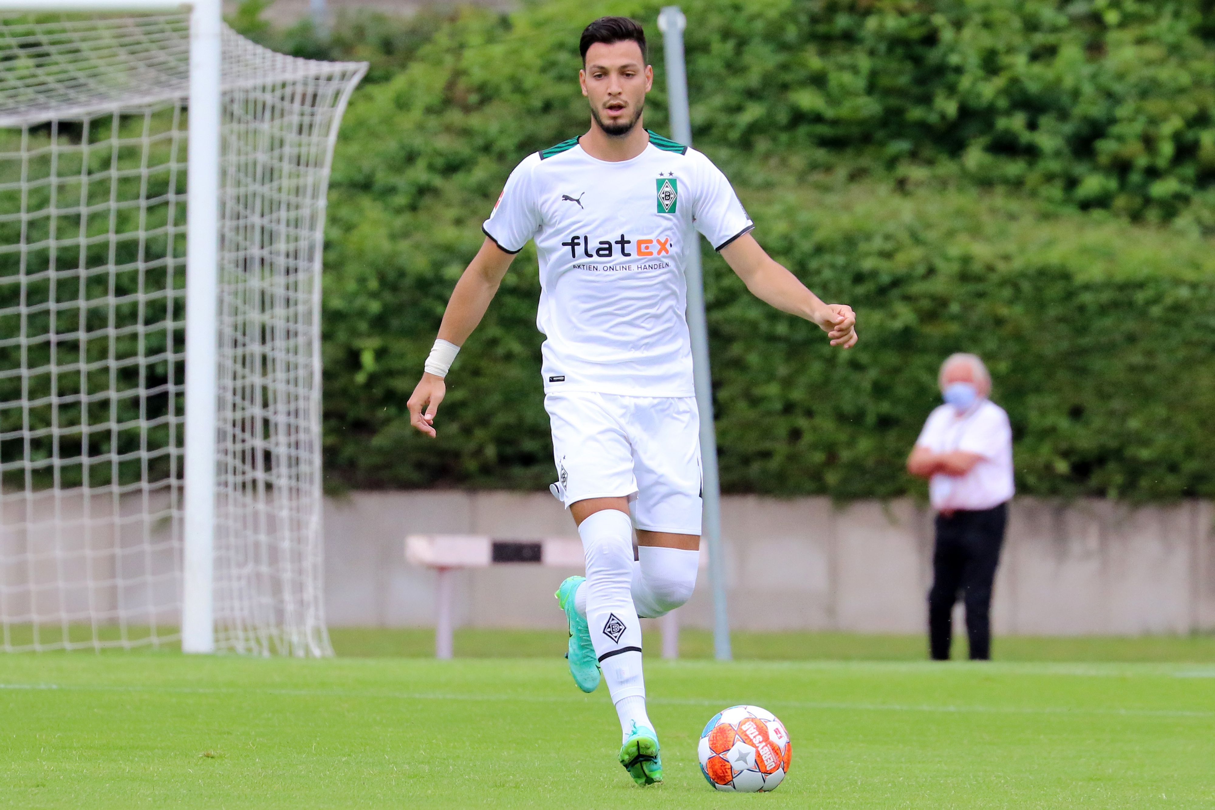 08.07.2021, Mönchengladbach, GER, Fussball, Herren, BL, Saison 2021/2022, Borussia Moenchengladbach

Testspiel
Bor. Moenchengladbach vs. Viktoria Köln

Rami Bensebaini (Gladbach)