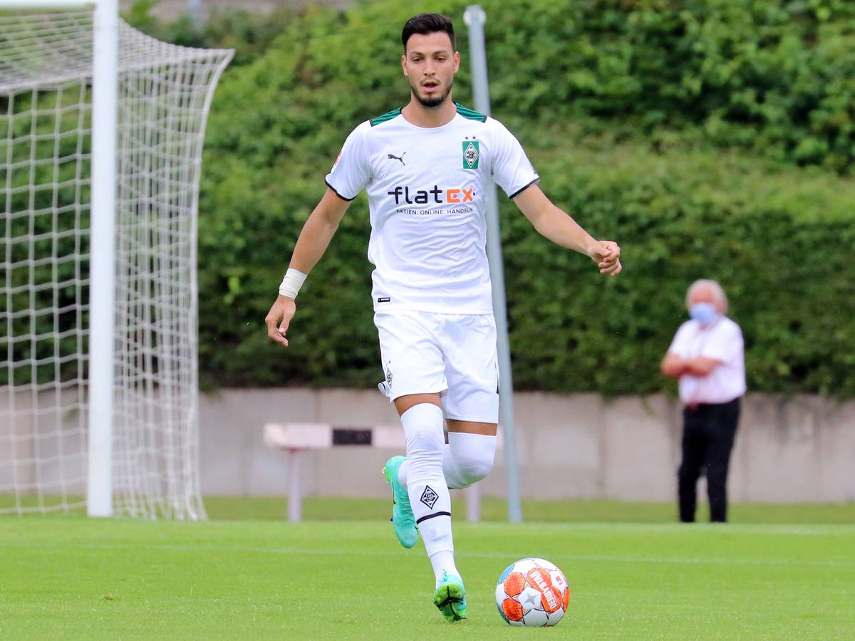 08.07.2021, Mönchengladbach, GER, Fussball, Herren, BL, Saison 2021/2022, Borussia Moenchengladbach
Testspiel
Bor. Moenchengladbach vs. Viktoria Köln
Rami Bensebaini (Gladbach)