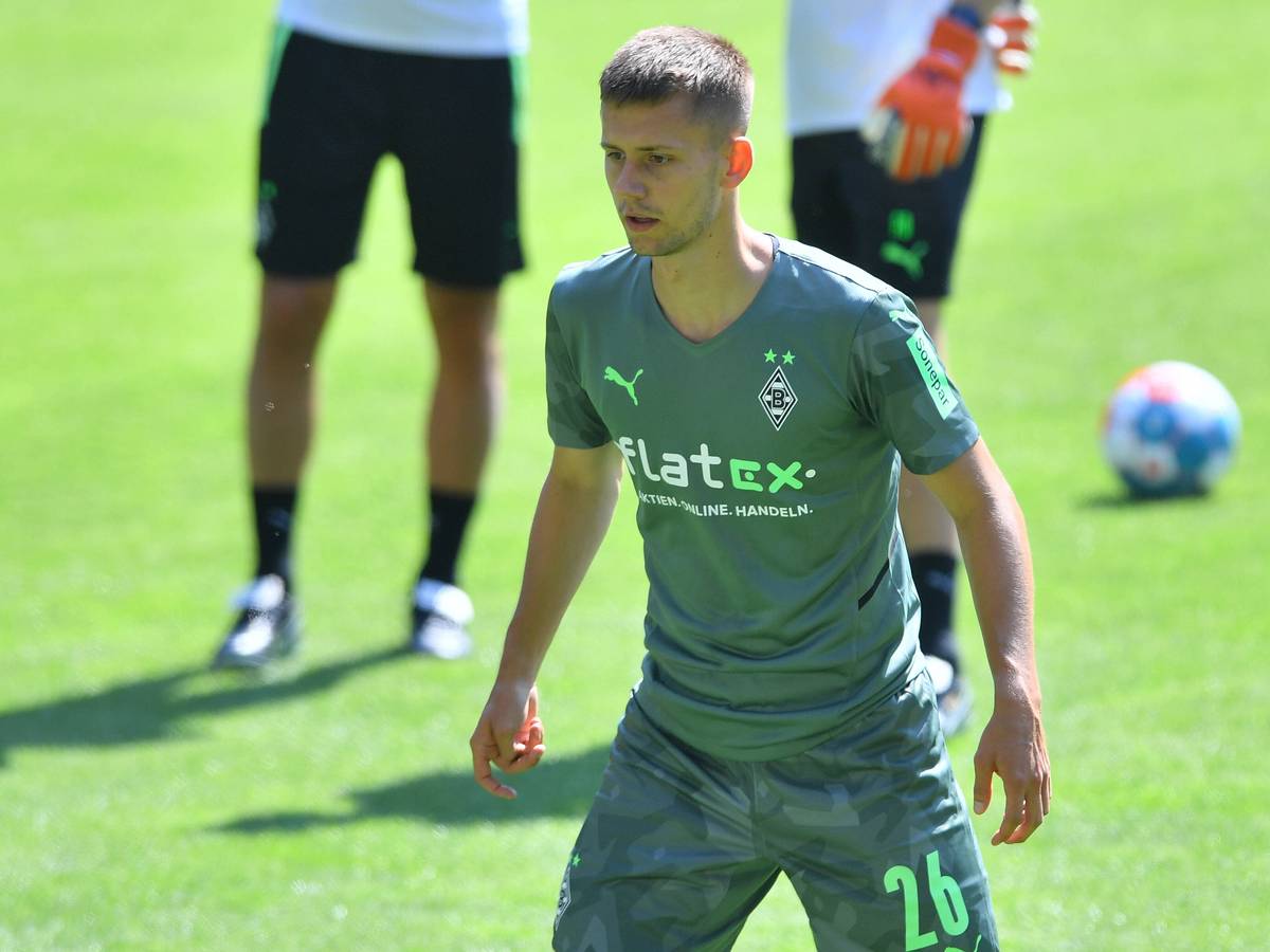 Gladbachs Torben Müsel beim Trainingsauftakt von Borussia Mönchengladbach am 03.07.2021 im Borussia-Park.