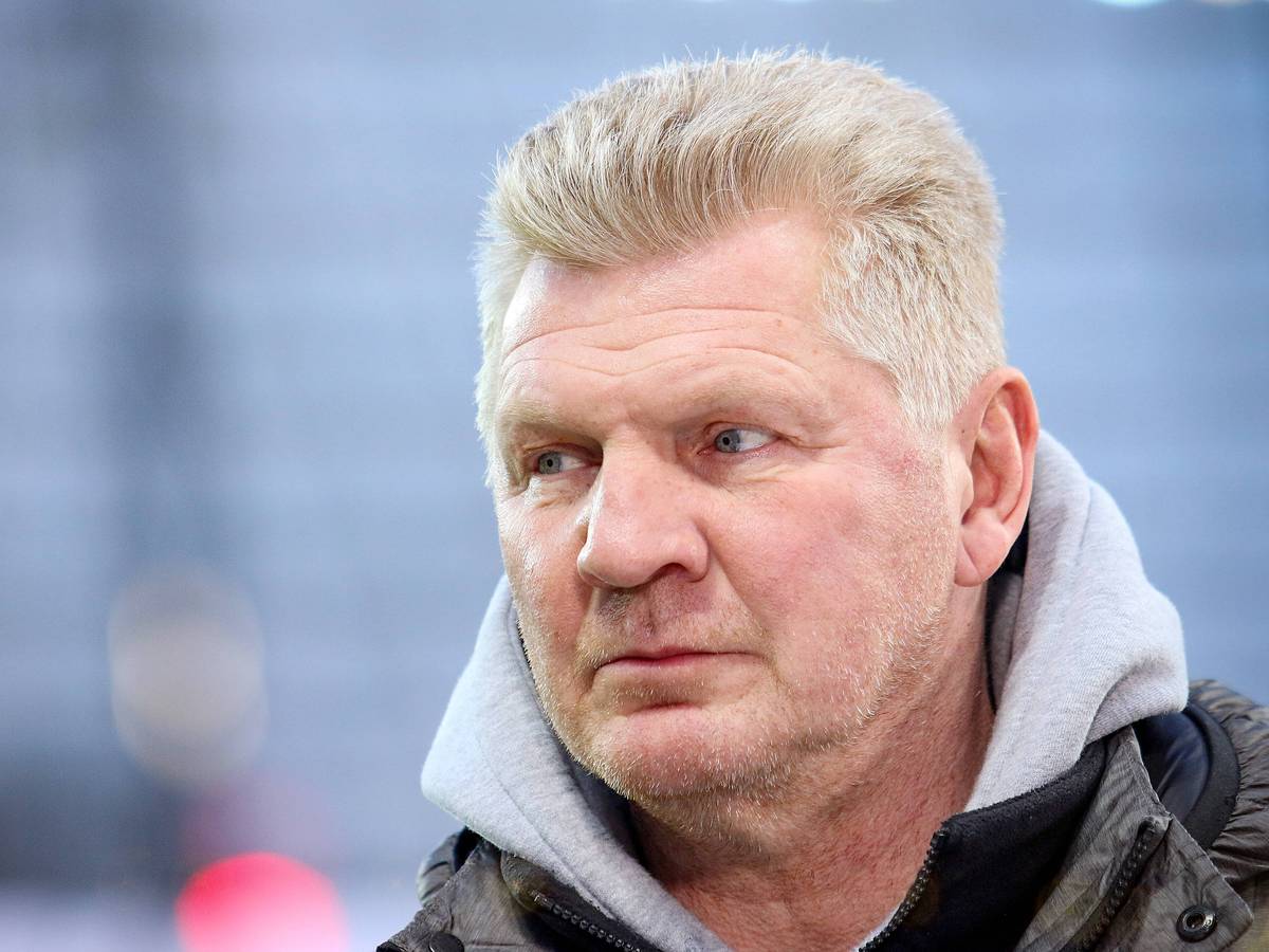 Ex-Gladbacher Stefan Effenberg, hier beim DFB-Pokal-Match zwischen Bayer Leverkusen und Union Berlin am 4. März 2020