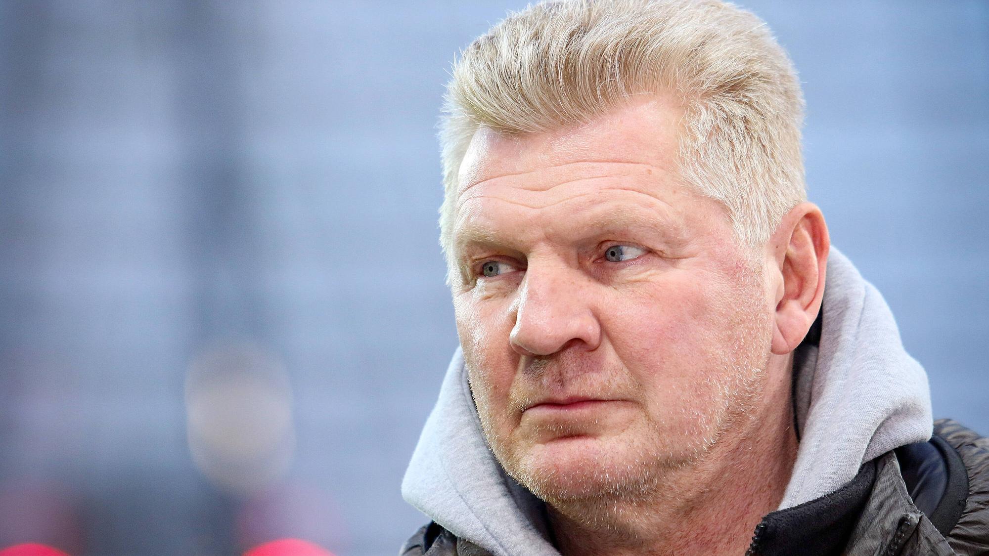 Ex-Gladbacher Stefan Effenberg, hier beim DFB-Pokal-Match zwischen Bayer Leverkusen und Union Berlin am 4. März 2020