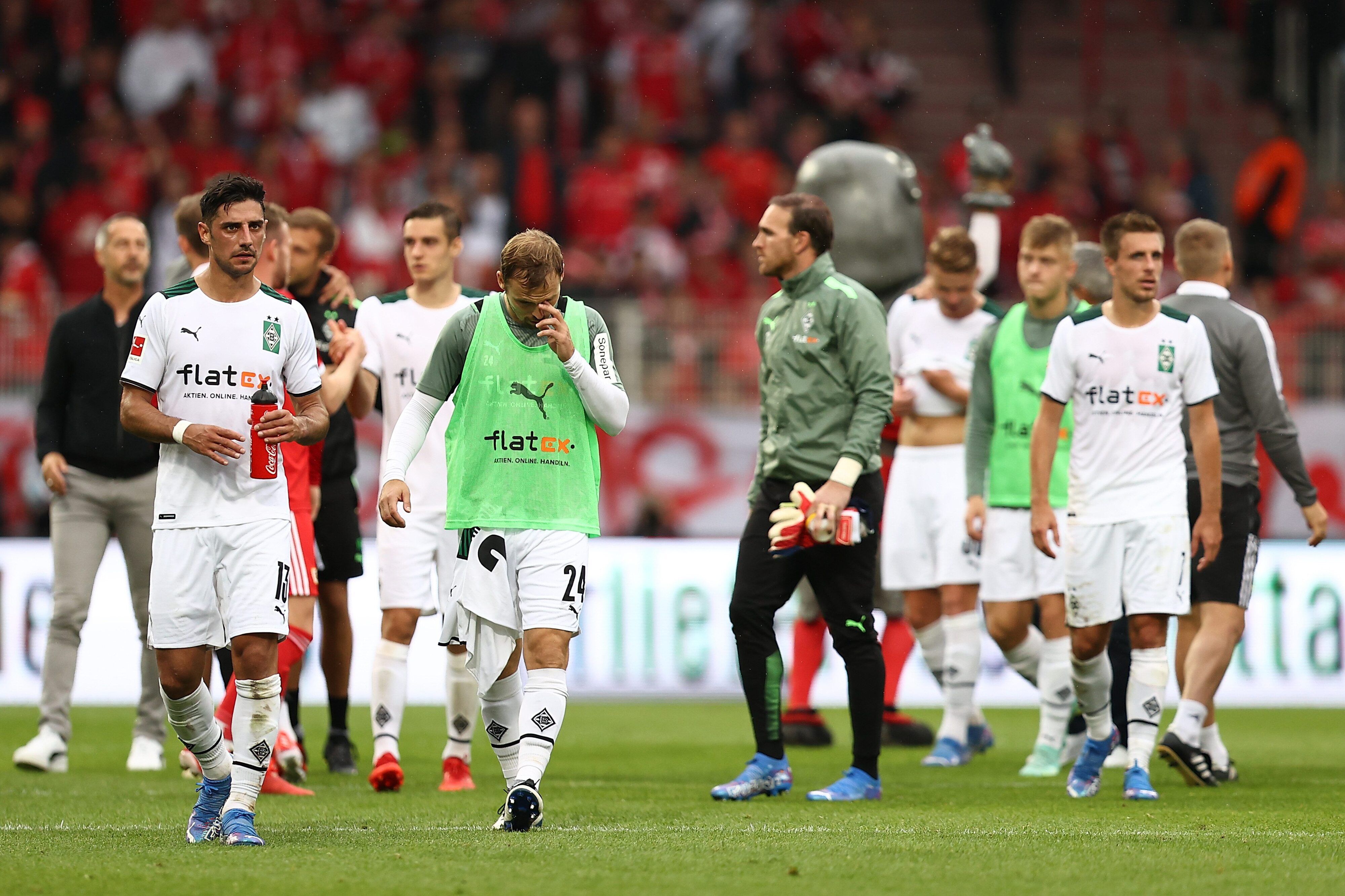 Hängende Köpfe bei Borussia Mönchengladbach: Beim Auswärtsspiel bei Union Berlin haben die Fohlen 1:2 verloren.