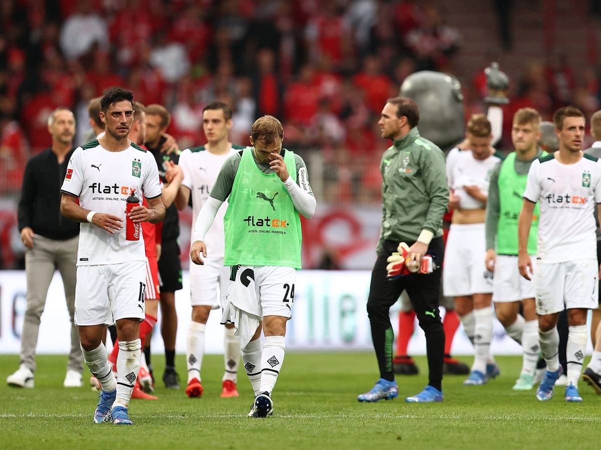 Hängende Köpfe bei Borussia Mönchengladbach: Beim Auswärtsspiel bei Union Berlin haben die Fohlen 1:2 verloren.