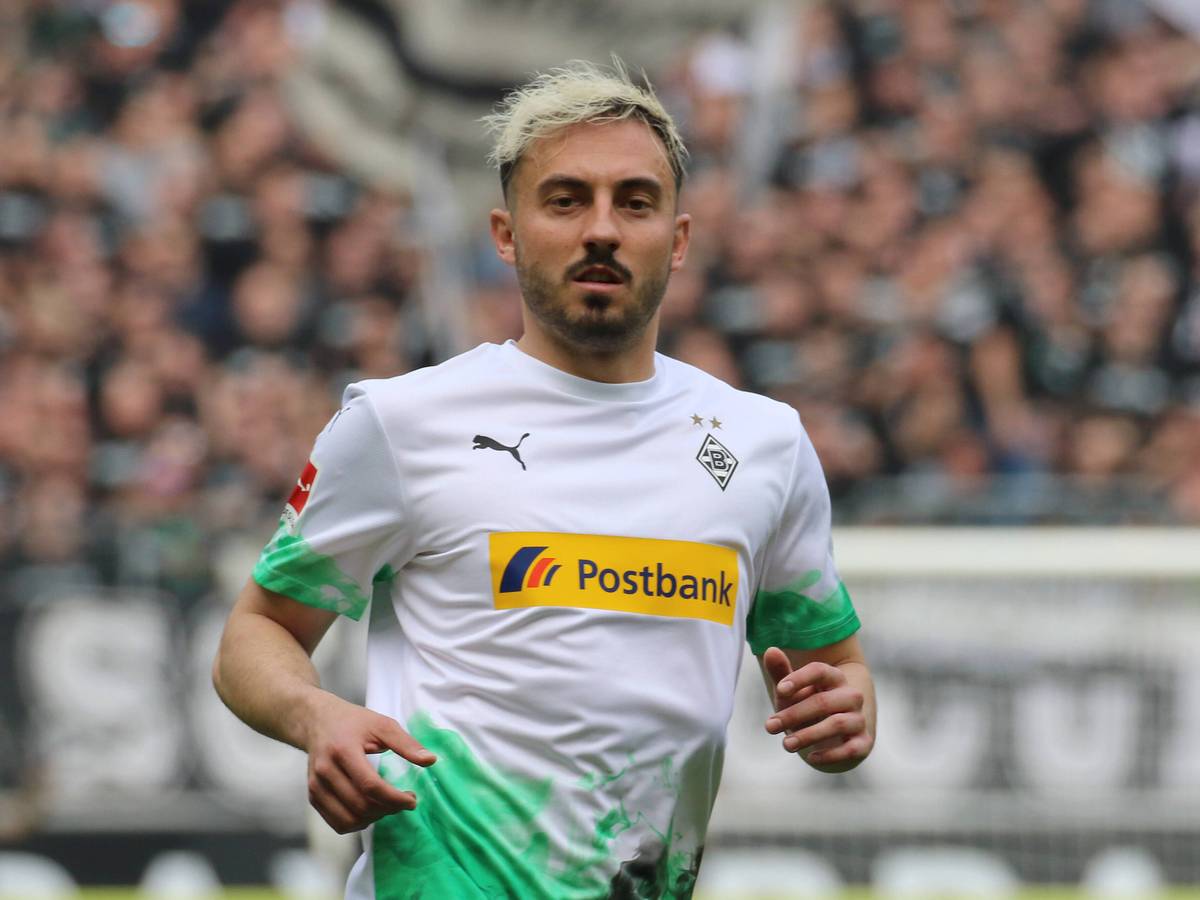 Josip Drmic, Ex-Spieler von Borussia Mönchengladbach, hier am 18. Mai 2019 bei einem Bundesligaspiel im Borussia-Park.