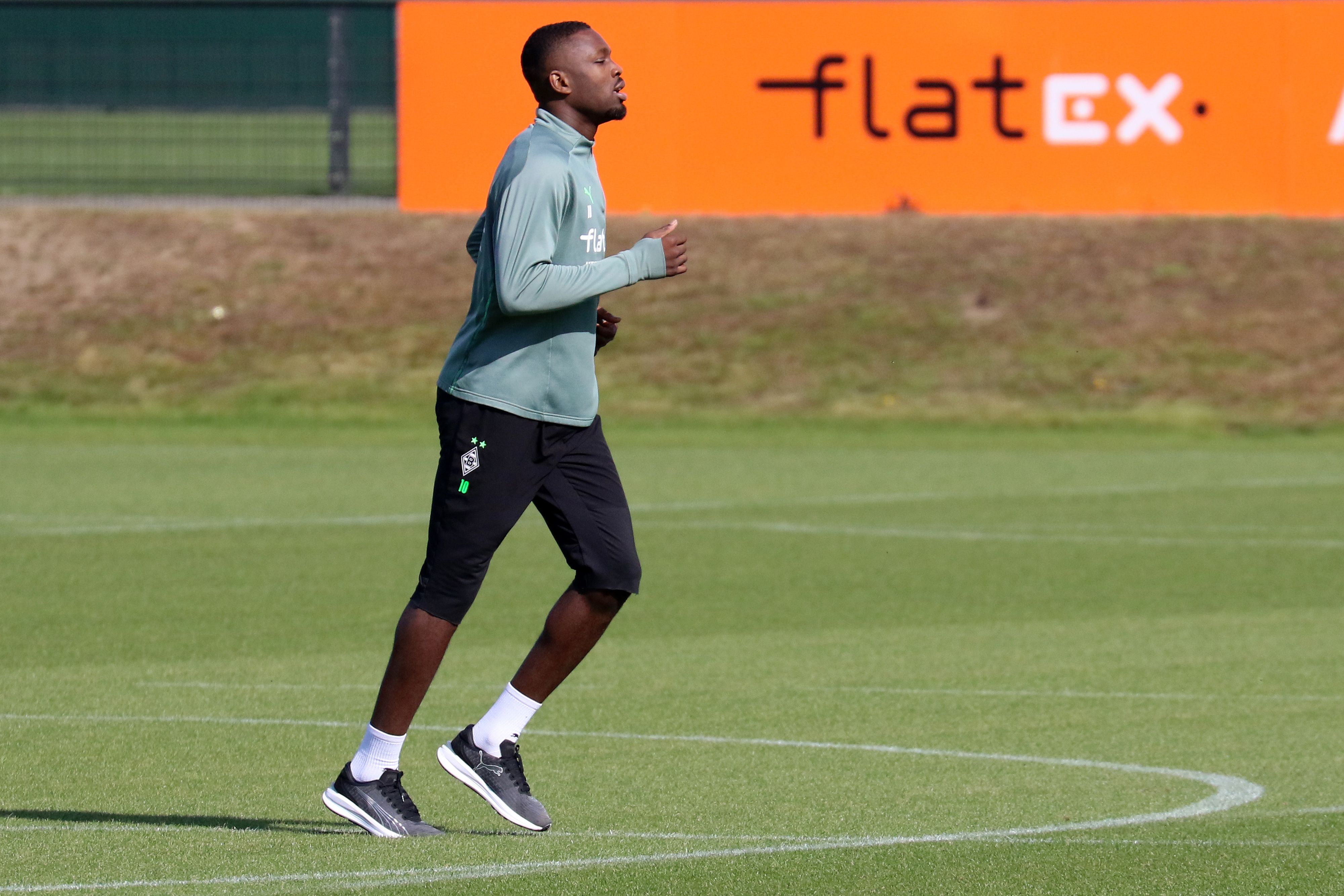 23.09.2021, Mönchengladbach, GER, Fussball, Herren, BL, Saison 2021/2022, Borussia Moenchengladbach

Training

Marcus Thuram (Gladbach)