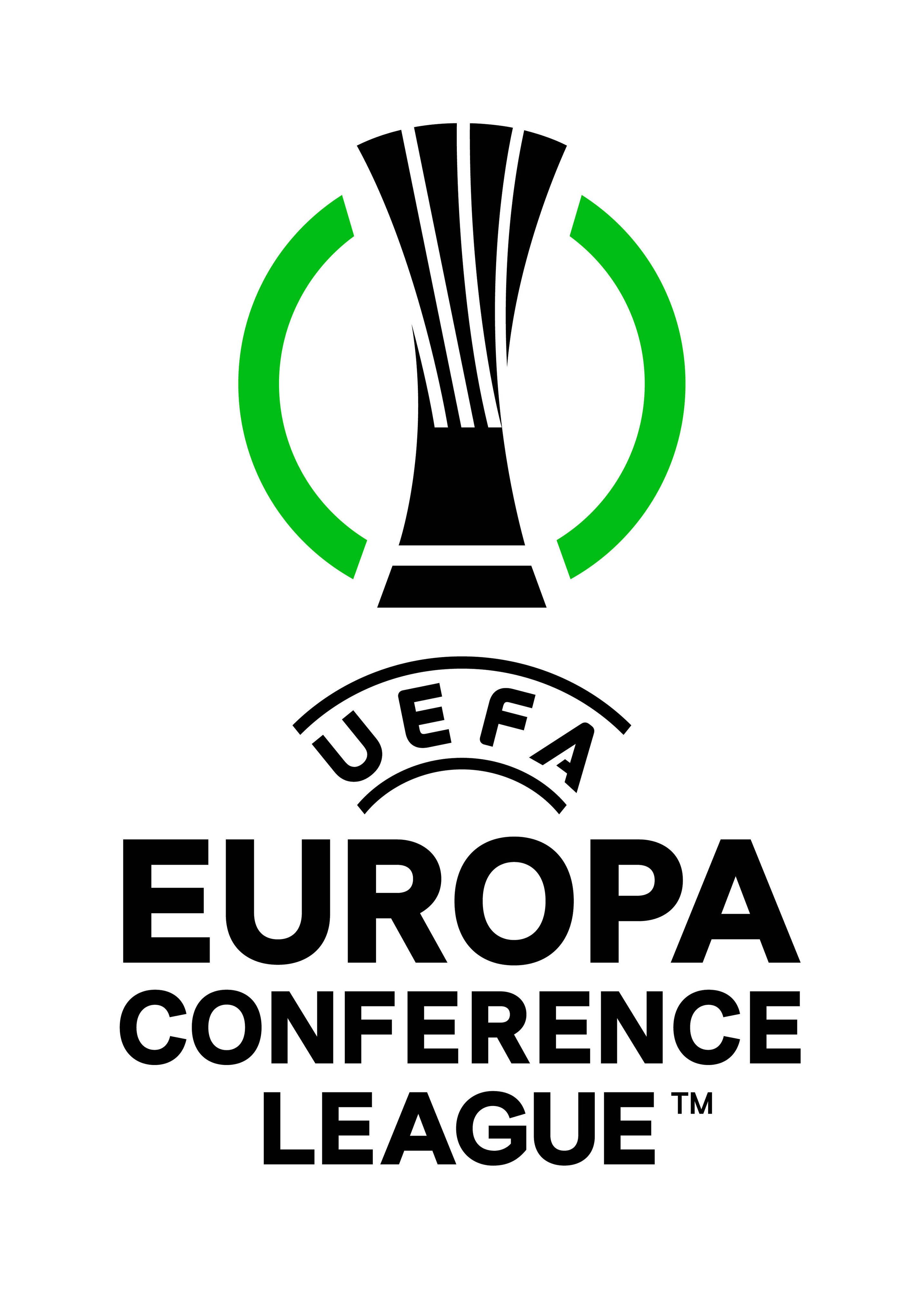 offizielles Logo der UEFA Europa Conference League EDITORIAL USE ONLY *** official logo of the UEFA Europa Conference League EDITORIAL USE ONLY