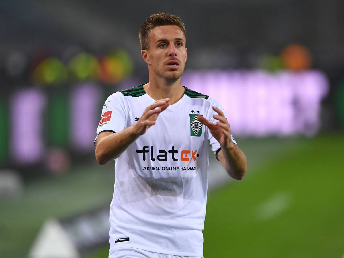 Patrick Herrmann, hier beim Bundesliga-Duell des 8. Spieltags gegen den VfB Stuttgart am 16. Oktober 2021 im Borussia-Park.
