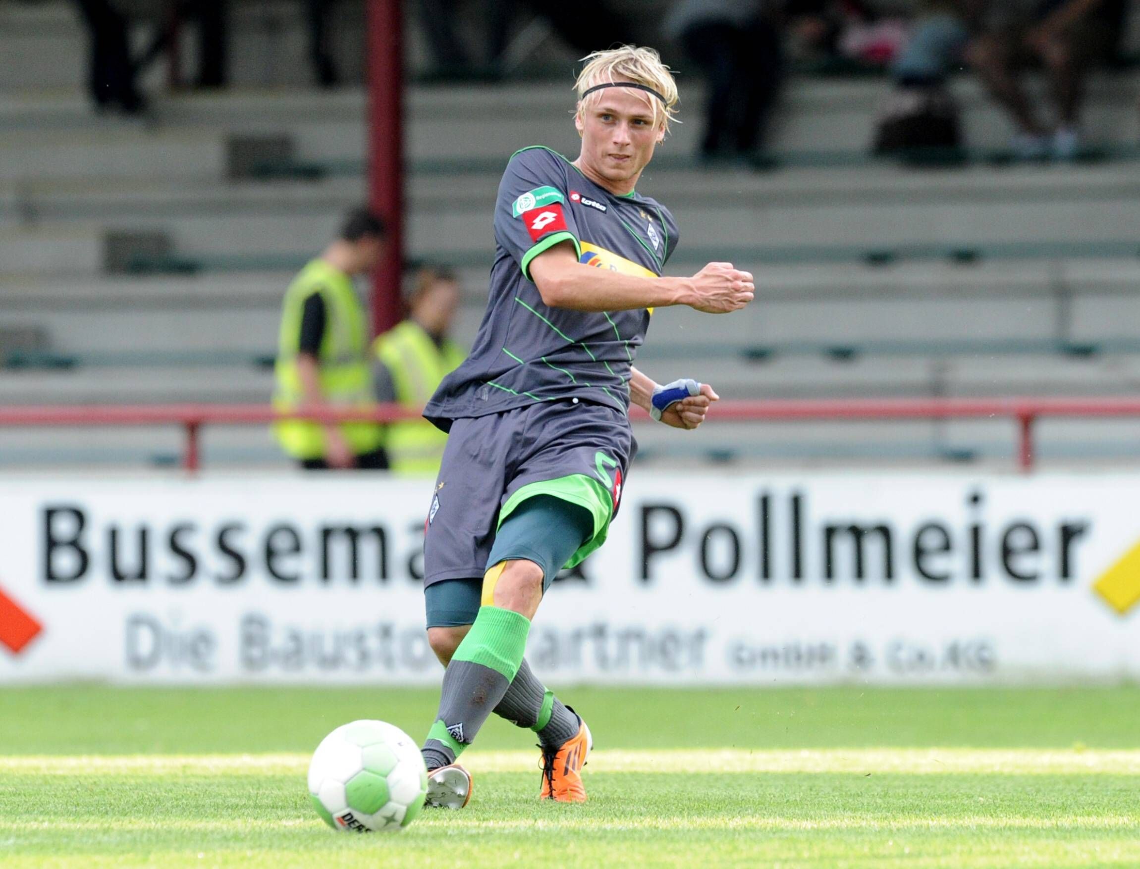 Tim Heubach, ehemaliger Spieler von Borussia Mönchengladbach, hier am 26. Oktober 2011 in einem Spiel von Gladbachs U23.