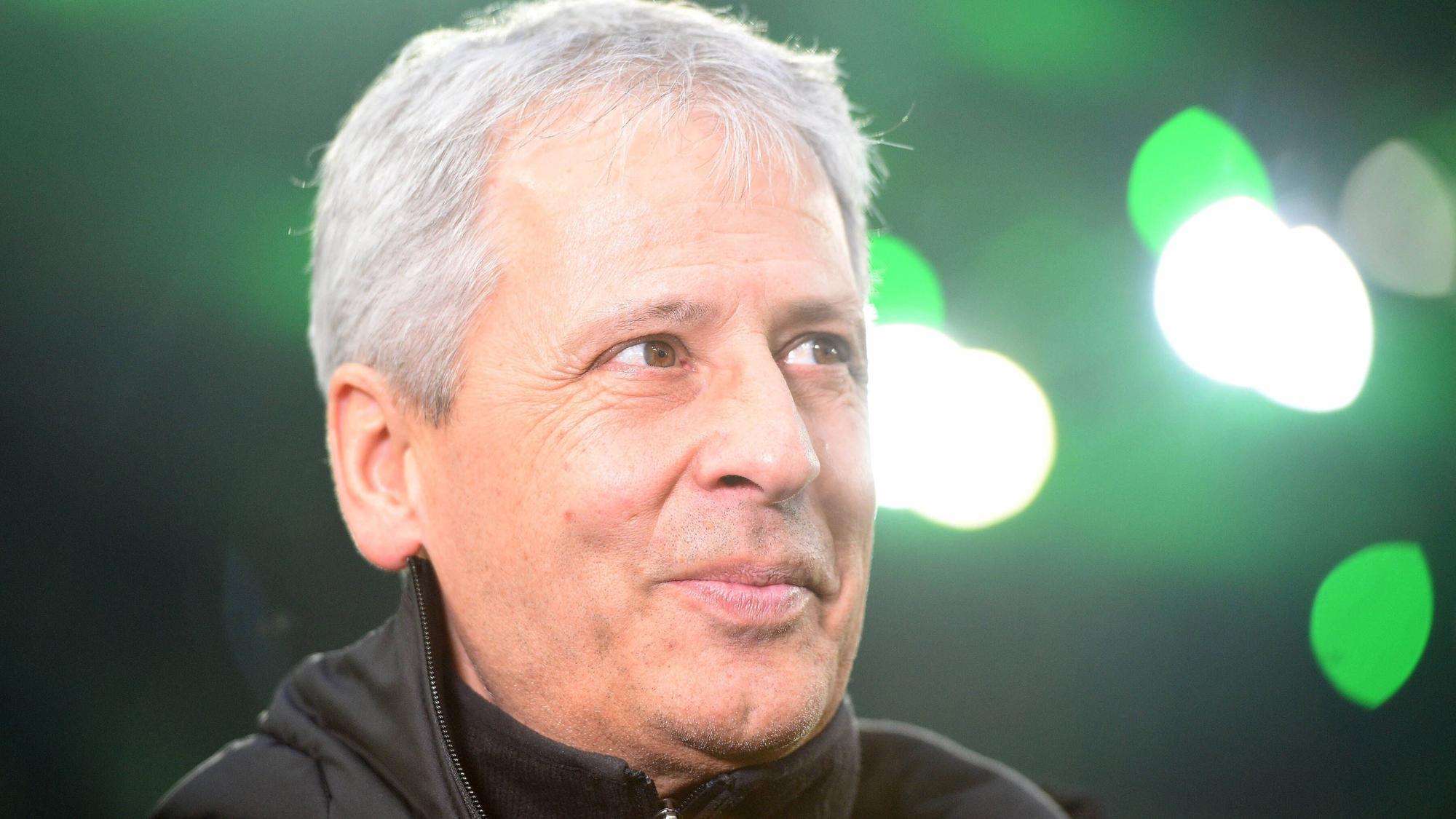 Lucien Favre, ehemaliger Trainer von Borussia Mönchengladbach, am 7. März 2020 als Trainer von Borussia Dortmund im Borussia-Park.