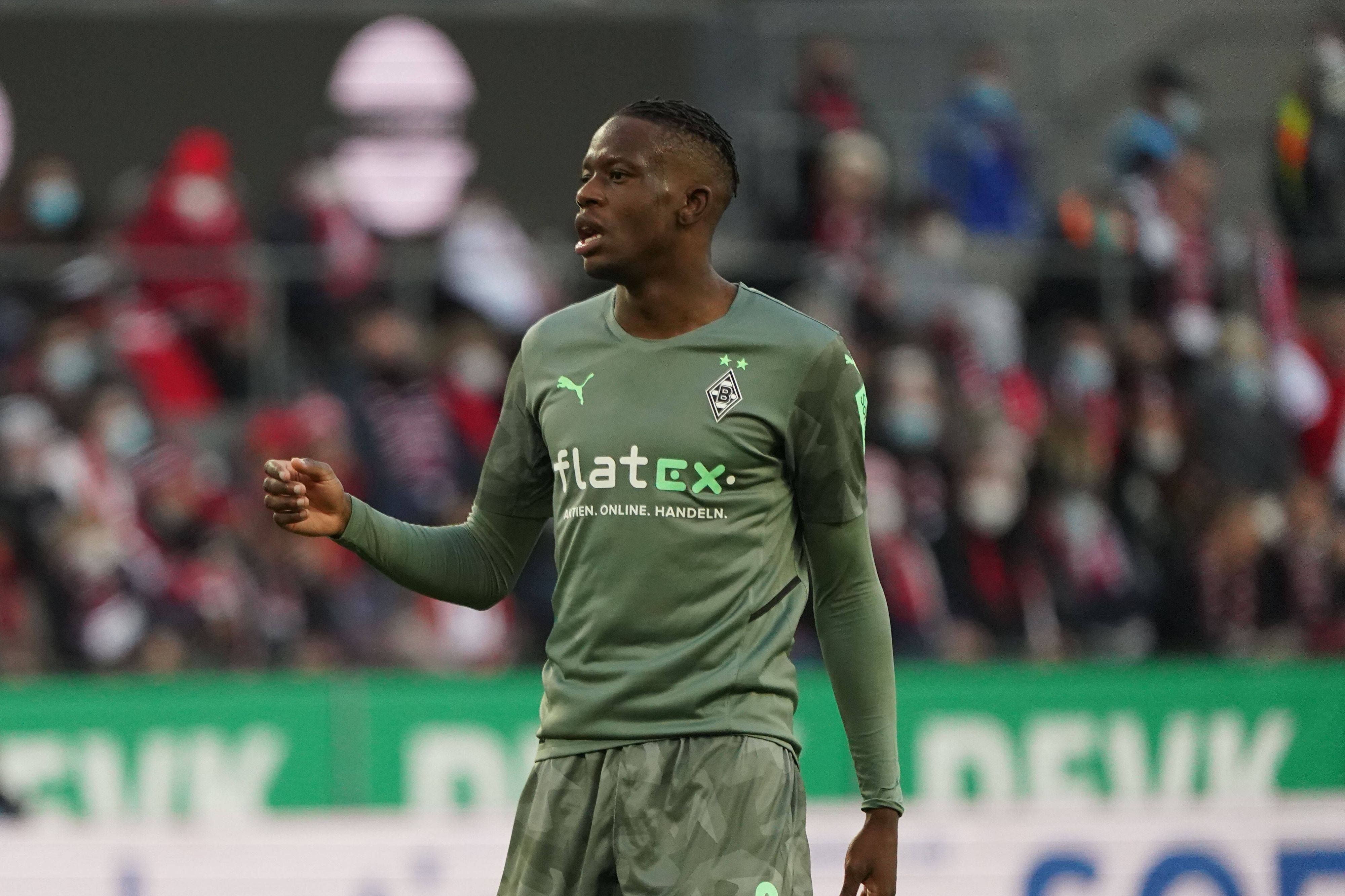Denis Zakaria von Borussia Mönchengladbach am 27. November 2021 beim Derby in Köln.