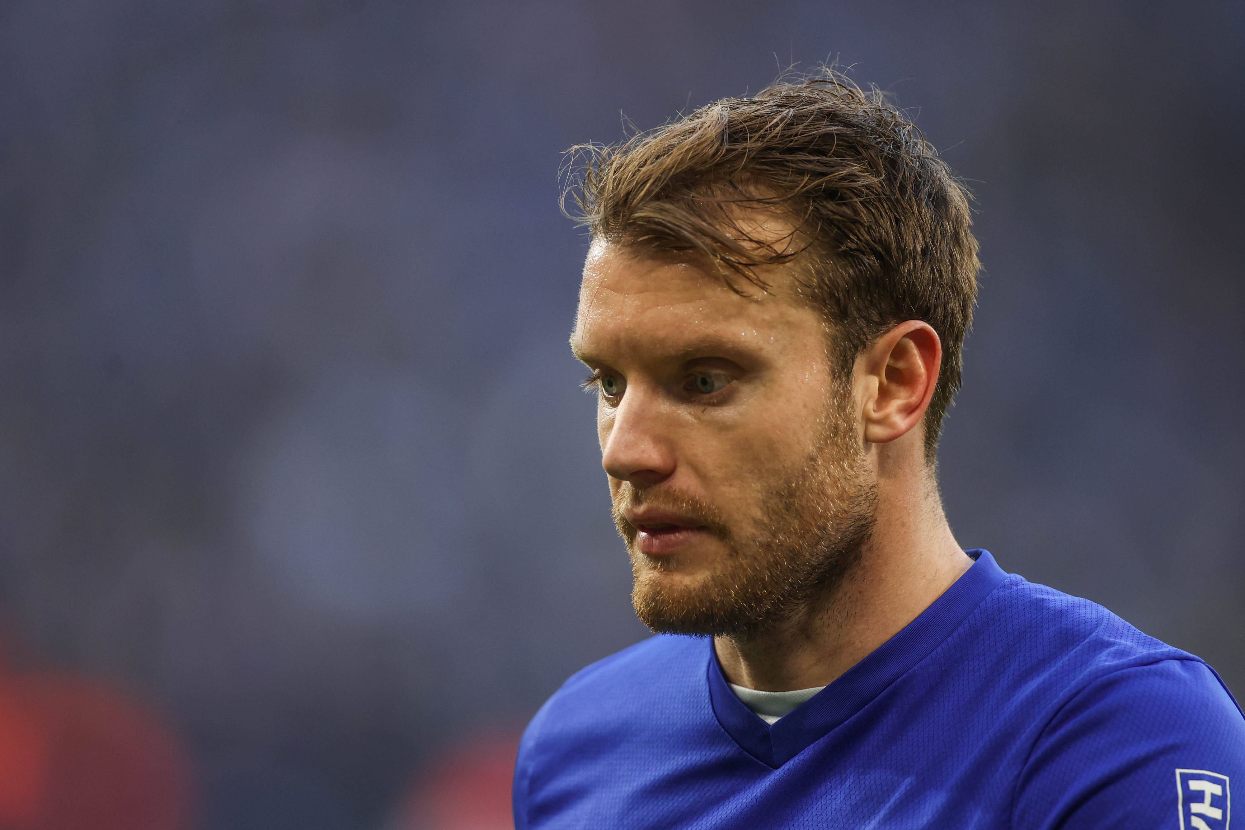 Thomas Ouwejan am 27. November 2021 beim einem Spiel des FC Schalke 04.