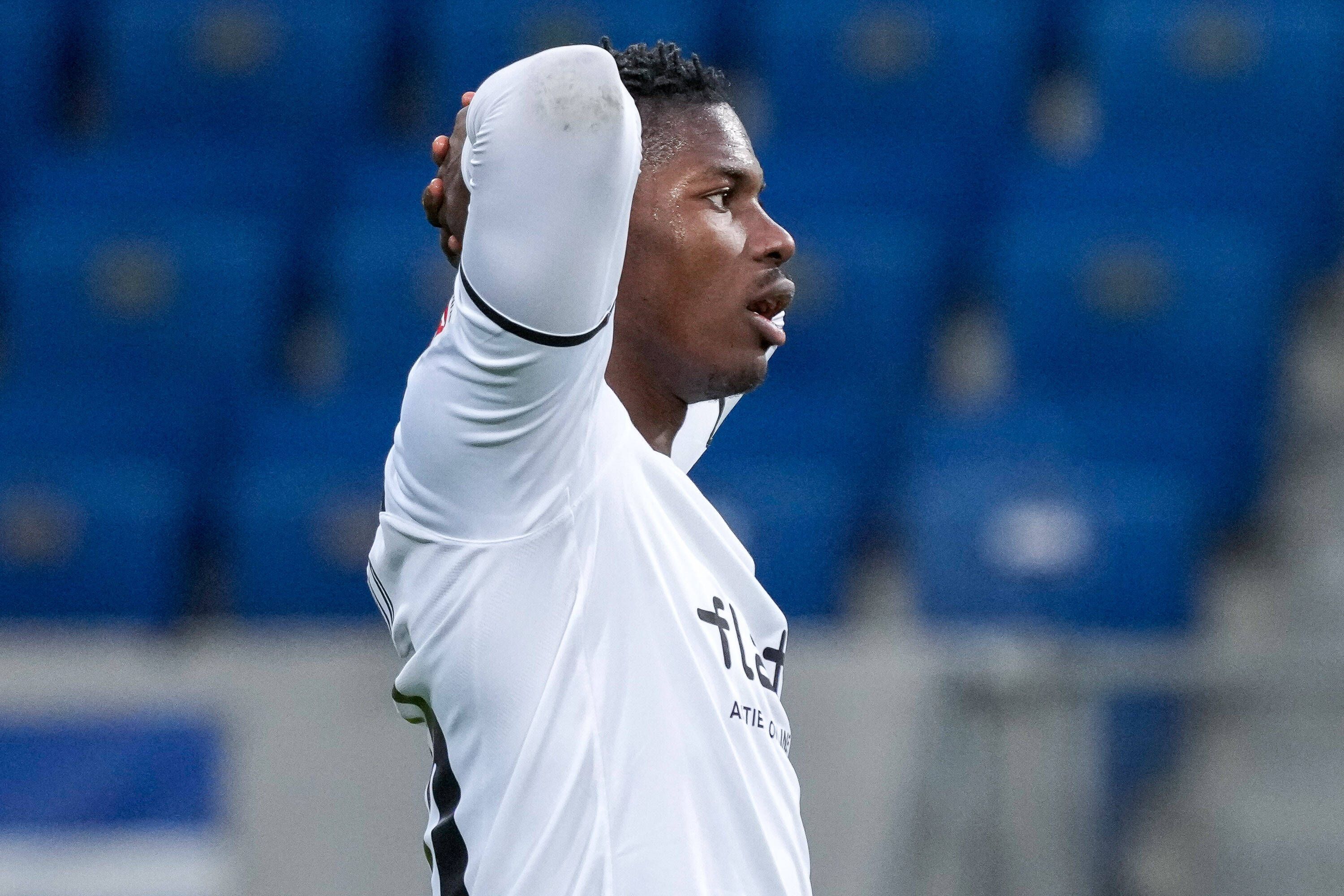 Breel Embolo, Spieler von Borussia Mönchengladbach, zeigte sich nach der Partie bei der TSG 1899 Hoffenheim am Samstag (18. Dezember 2021) enttäuscht über den späten Gegentreffer.