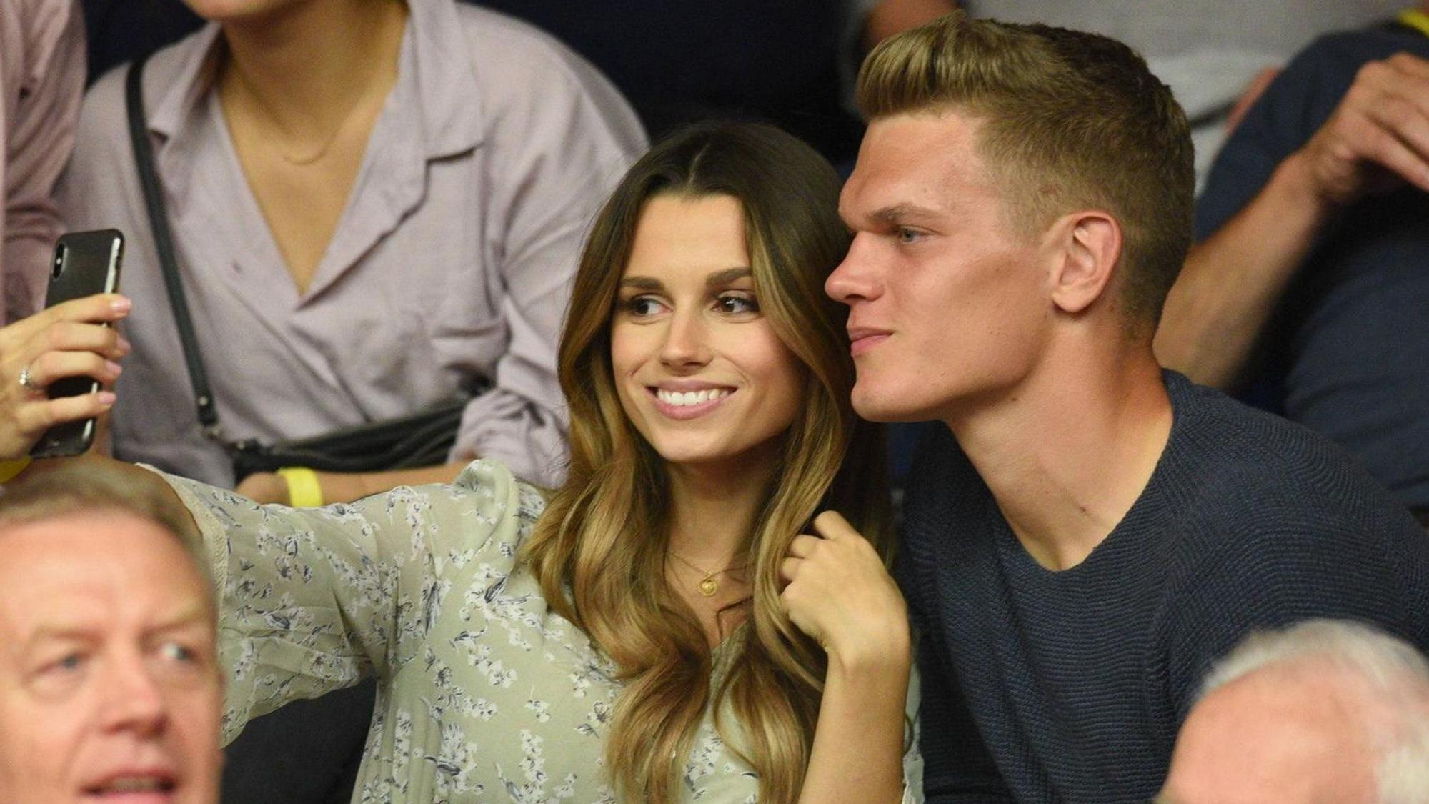Christina Raphaella und Matthias Ginter sind seit Freiburger Zeiten ein Paar.