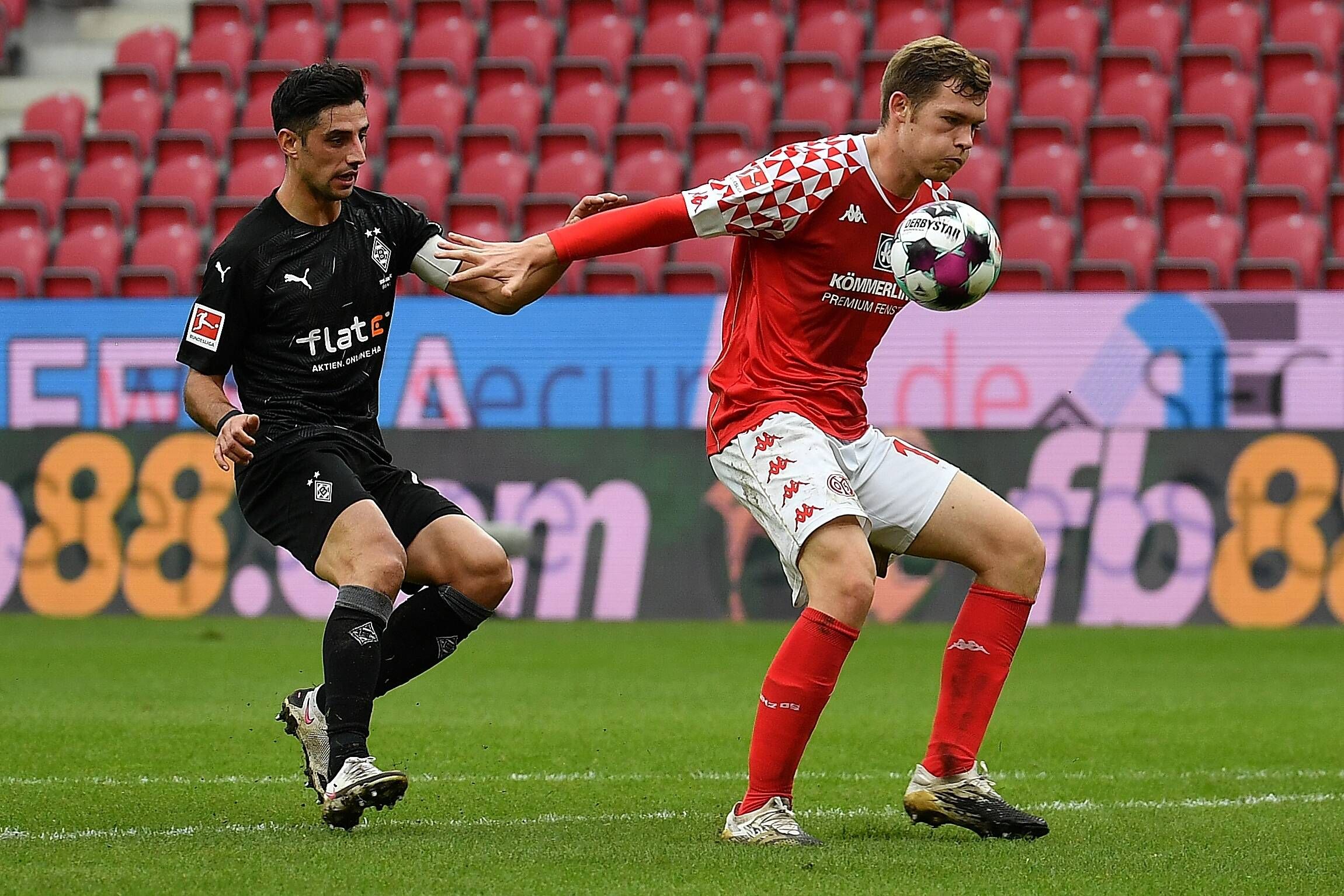 Gladbachs Lars Stindl, im Bundesligaspiel der Borussen gegen Wolfsburg am 14, Februar 2021, will gegen Mainz gewinnen.