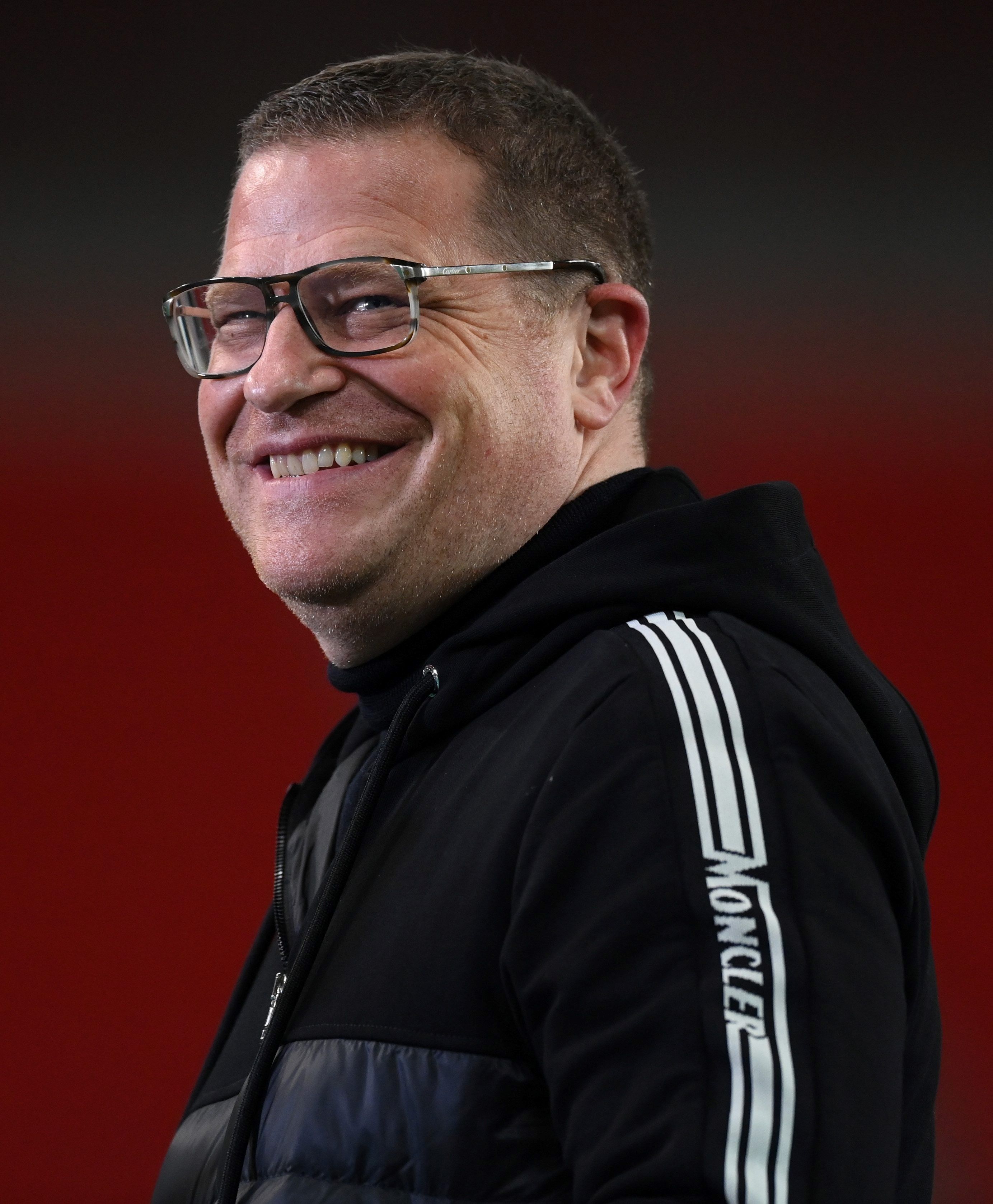 Gladbachs Sportdirektor Max Eberl vor dem DFB-Pokal-Achtelfinale beim VfB Stuttgart am 2. Februar 2021 in der Mercedes-Benz-Arena.