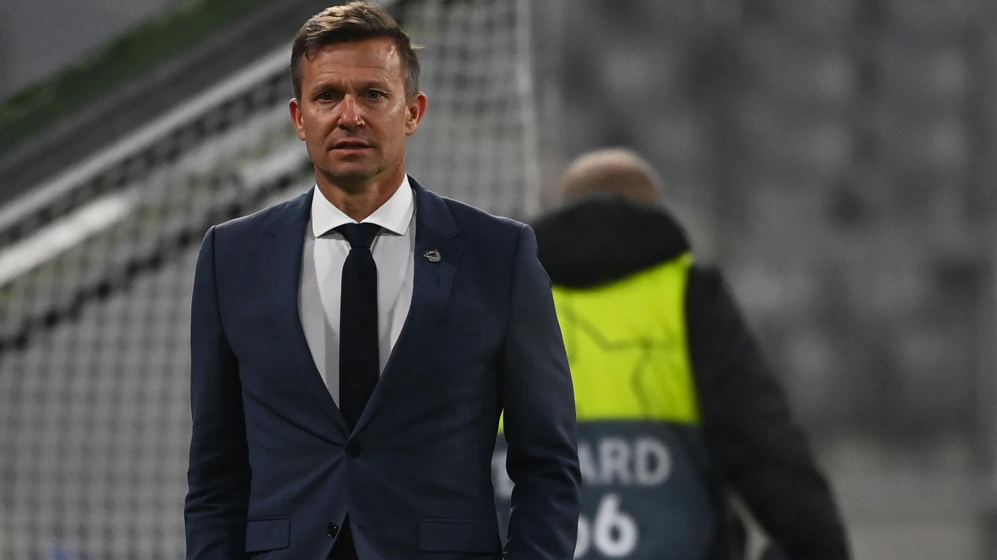 Salzburg-Trainer Jesse Marsch, hier beim Champions-League-Match gegen FC Bayern München am 25. November 2020