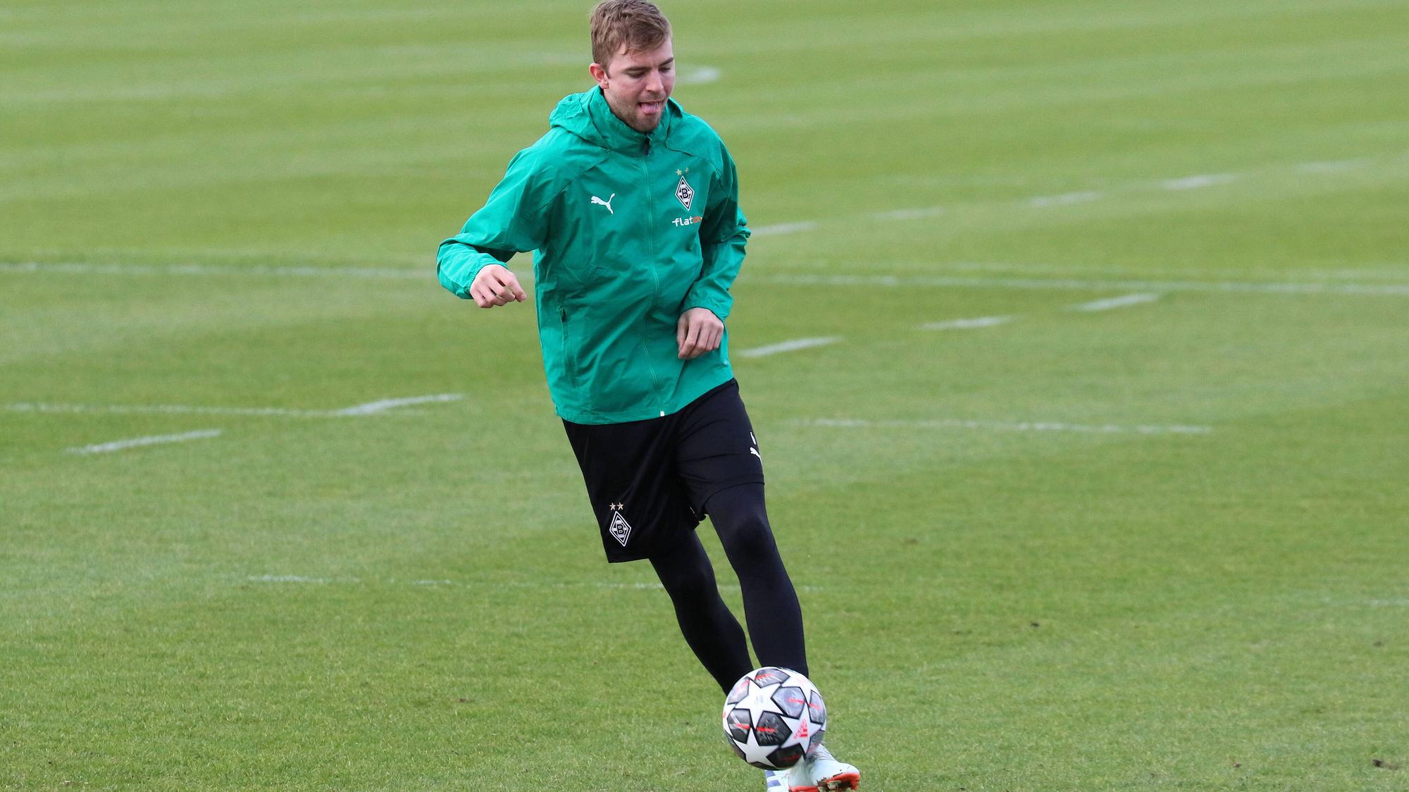 Gladbachs Christoph Kramer beim Training der Gladbacher im Borussia-Park am 15. März 2021.