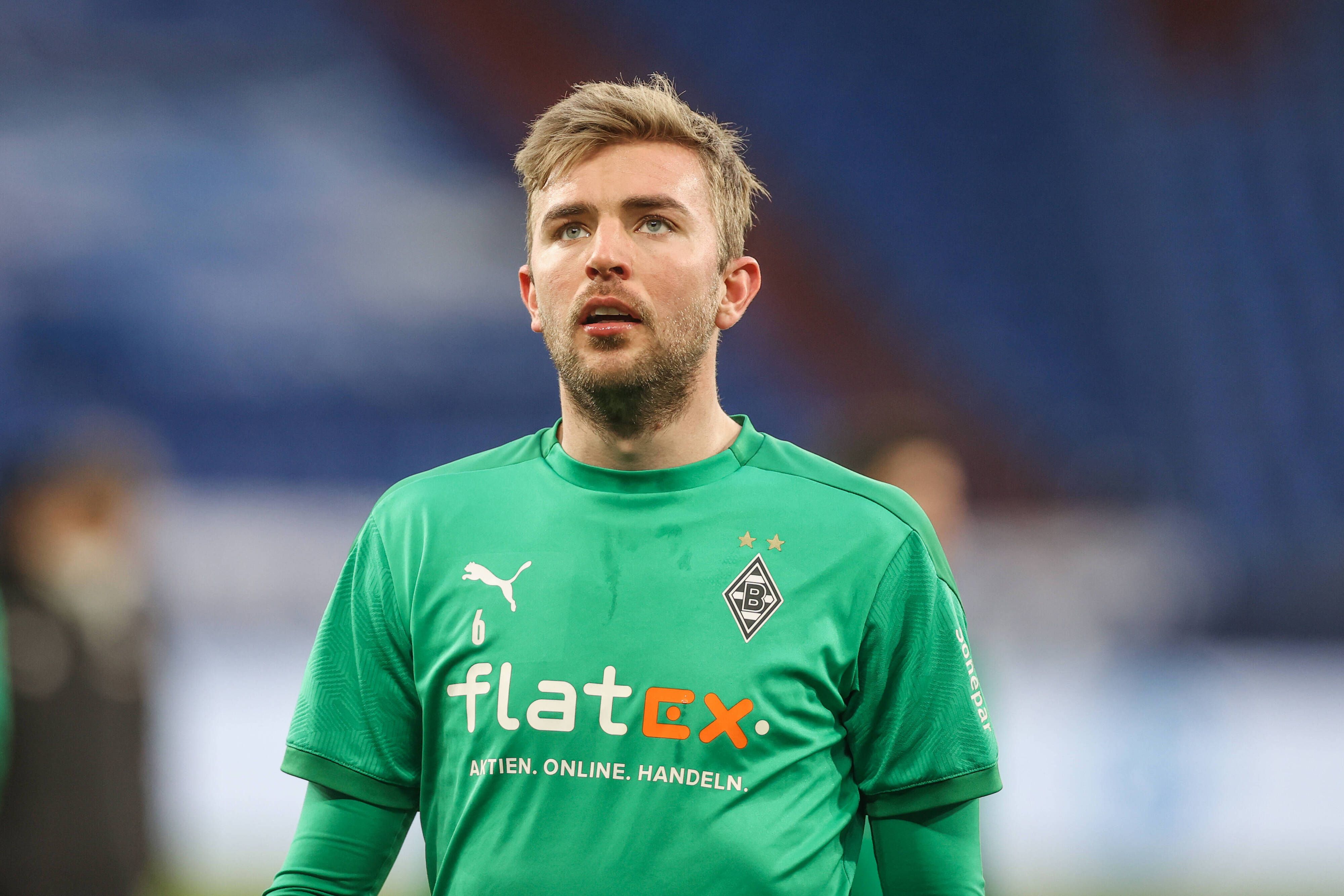 Gladbachs Christoph Kramer vor dem Bundesligaspiel der Gladbacher gegen den FC Schalke 04 am 20. März 2021.
