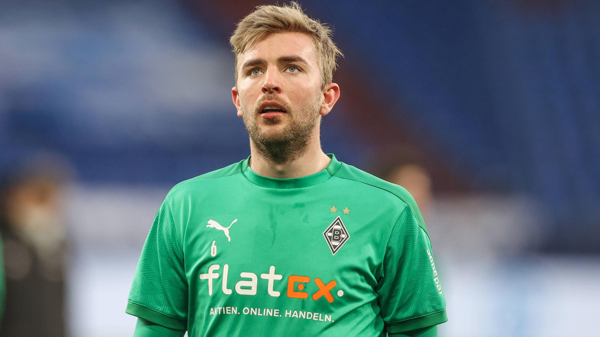Gladbachs Christoph Kramer vor dem Bundesligaspiel der Gladbacher gegen den FC Schalke 04 am 20. März 2021.
