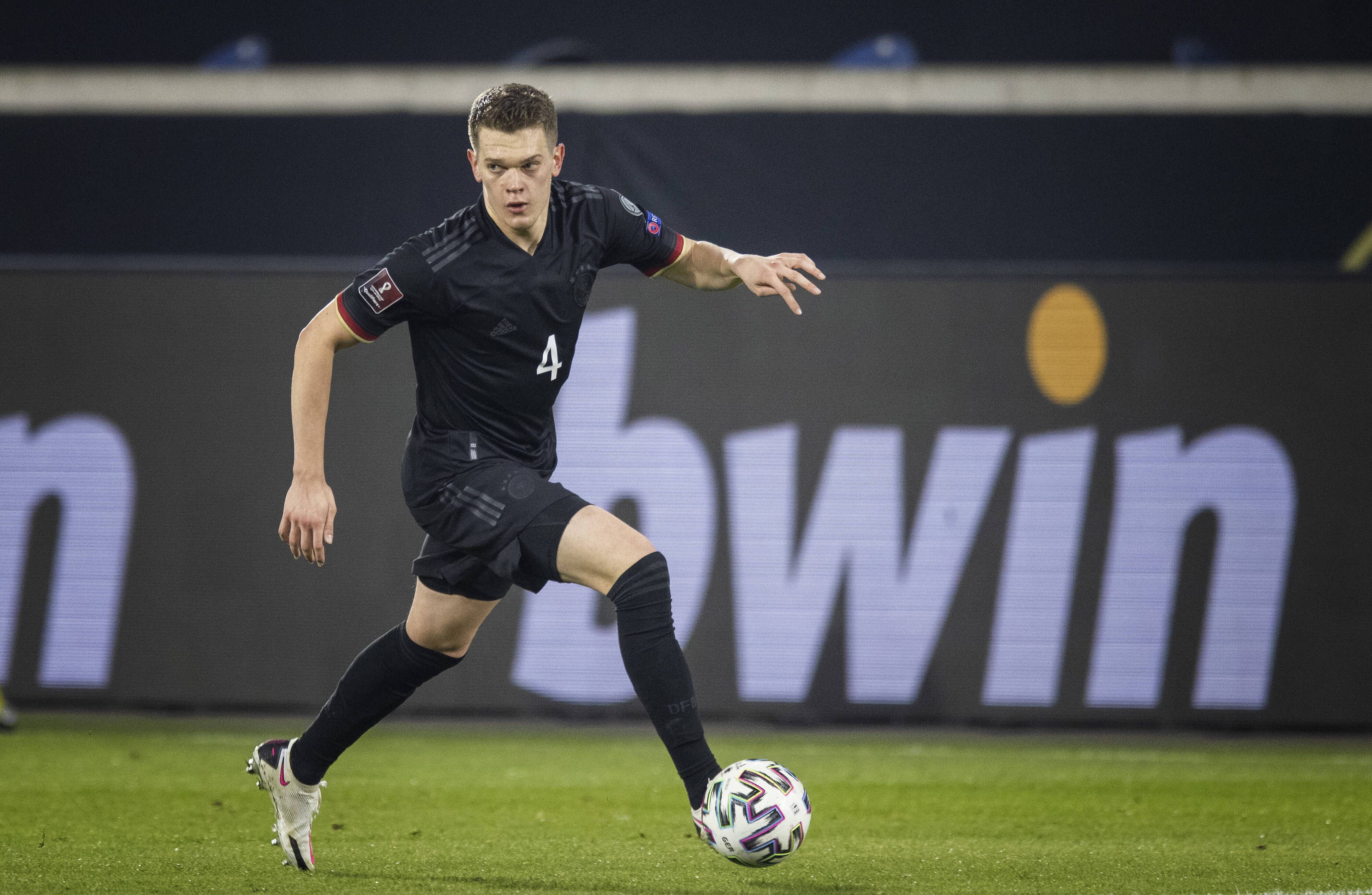 Gladbachs Matthias Ginter im Länderspiel des DFB gegen Island am 25. März 2021 in Duisburg.
