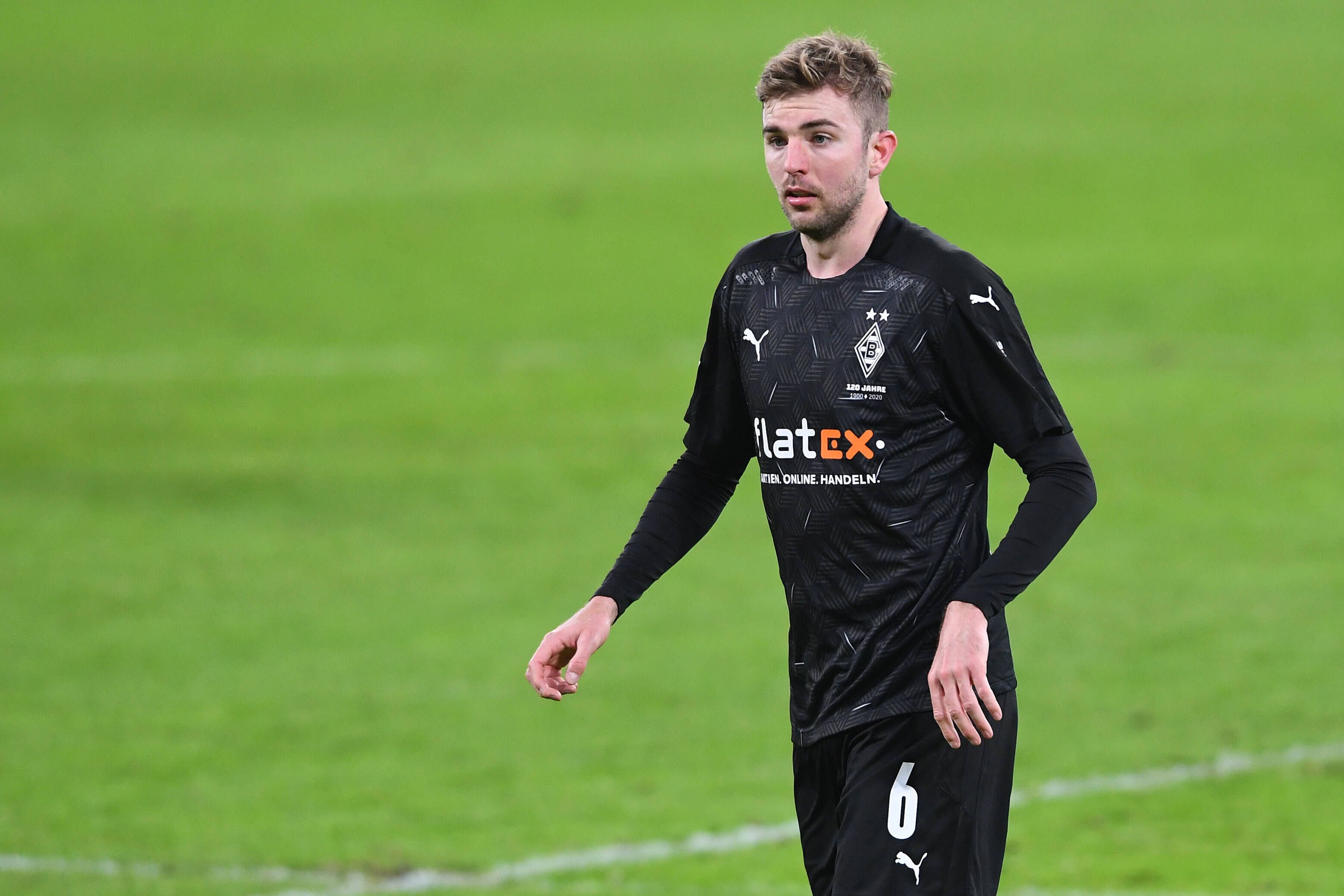 Gladbachs Christoph Kramer, hier im Bundesligaspiel gegen Leipzig am 27. Februar 2021, hat sich beim Training eine Bänderverletzung zugezogen.