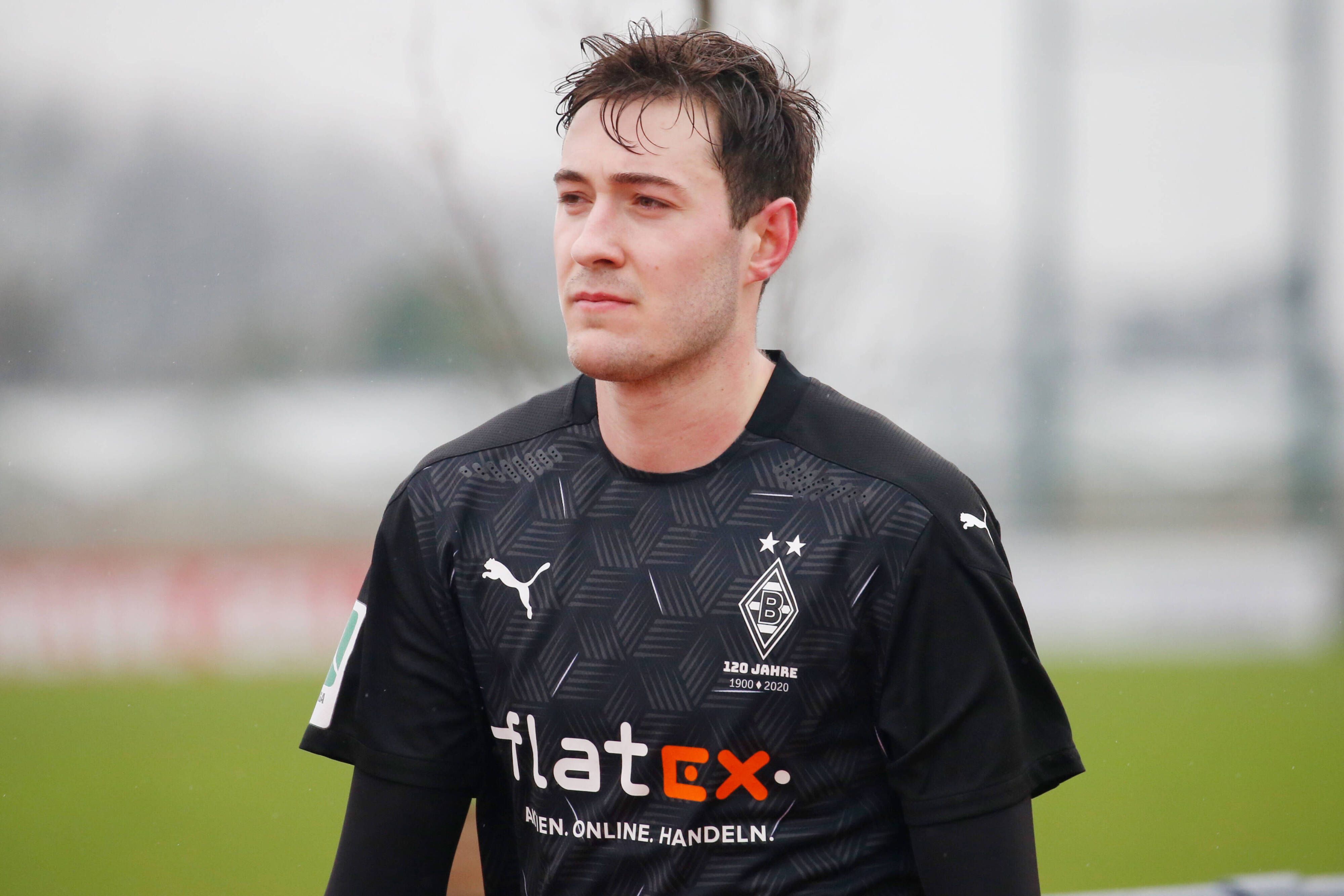 Gladbachs Marcel Benger, hier beim Regionalliga-West-Duell mit dem SV Straelen am 6. Februar 2021, wechselt im Sommer zu Holstein Kiel.