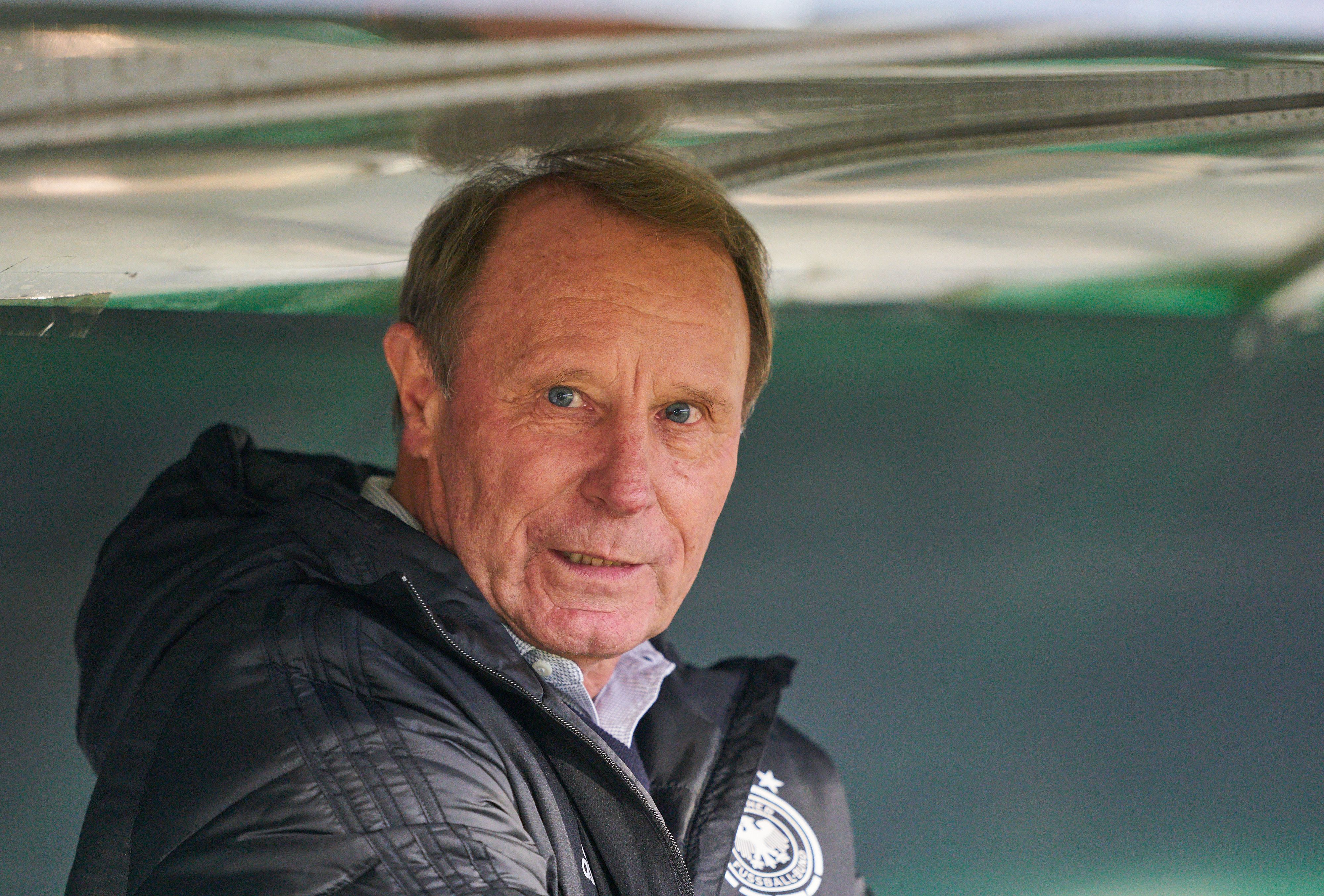 Ur-Gladbacher Berti Vogts als Trainer des All Stars Team vom DFB im Spiel gegen die italienischen All Stars am 7. Oktober 2019.