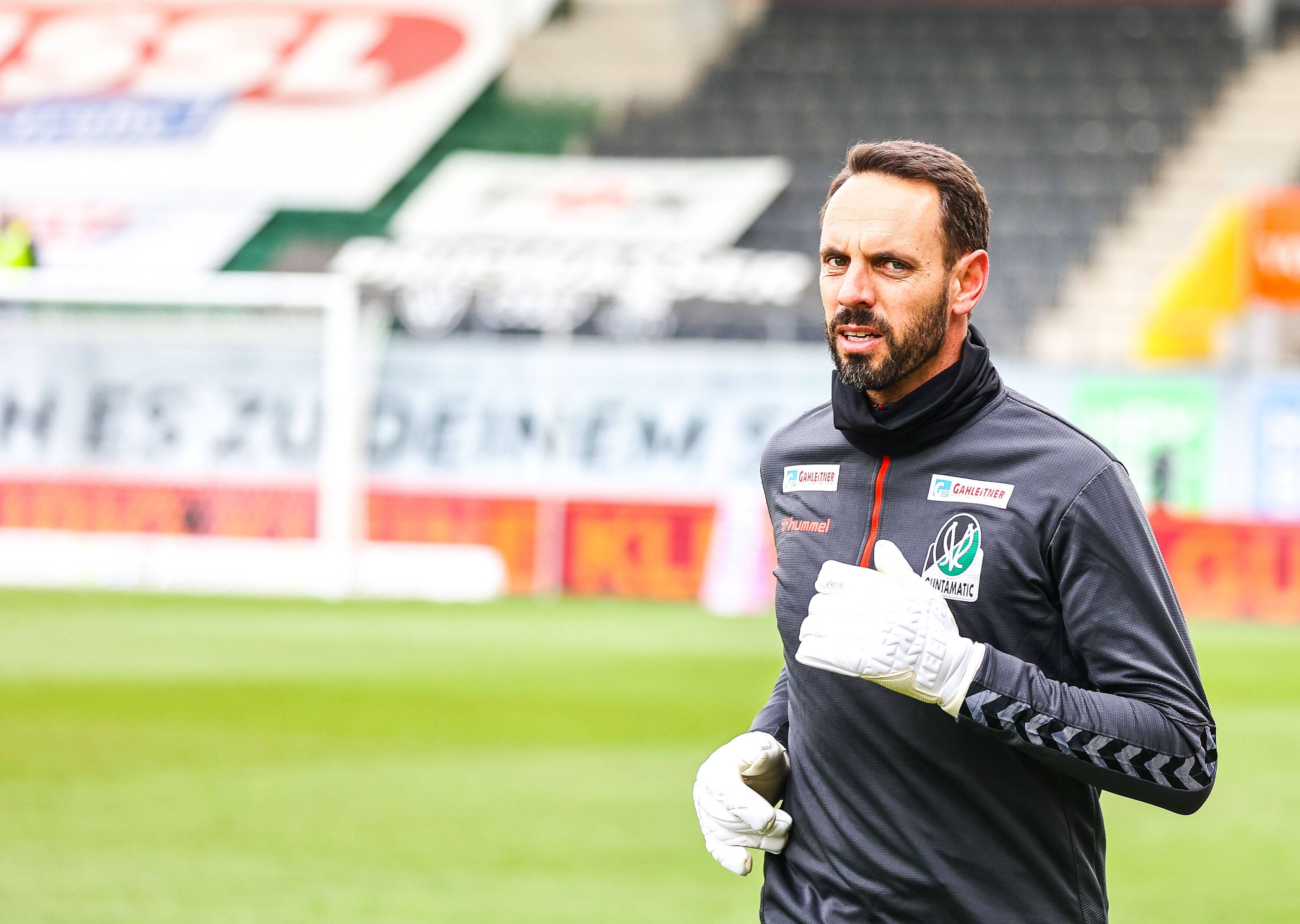 Hubert Auer beim Spiel zwischen dem SV Ried und dem SCR Altach am 17. April 2021