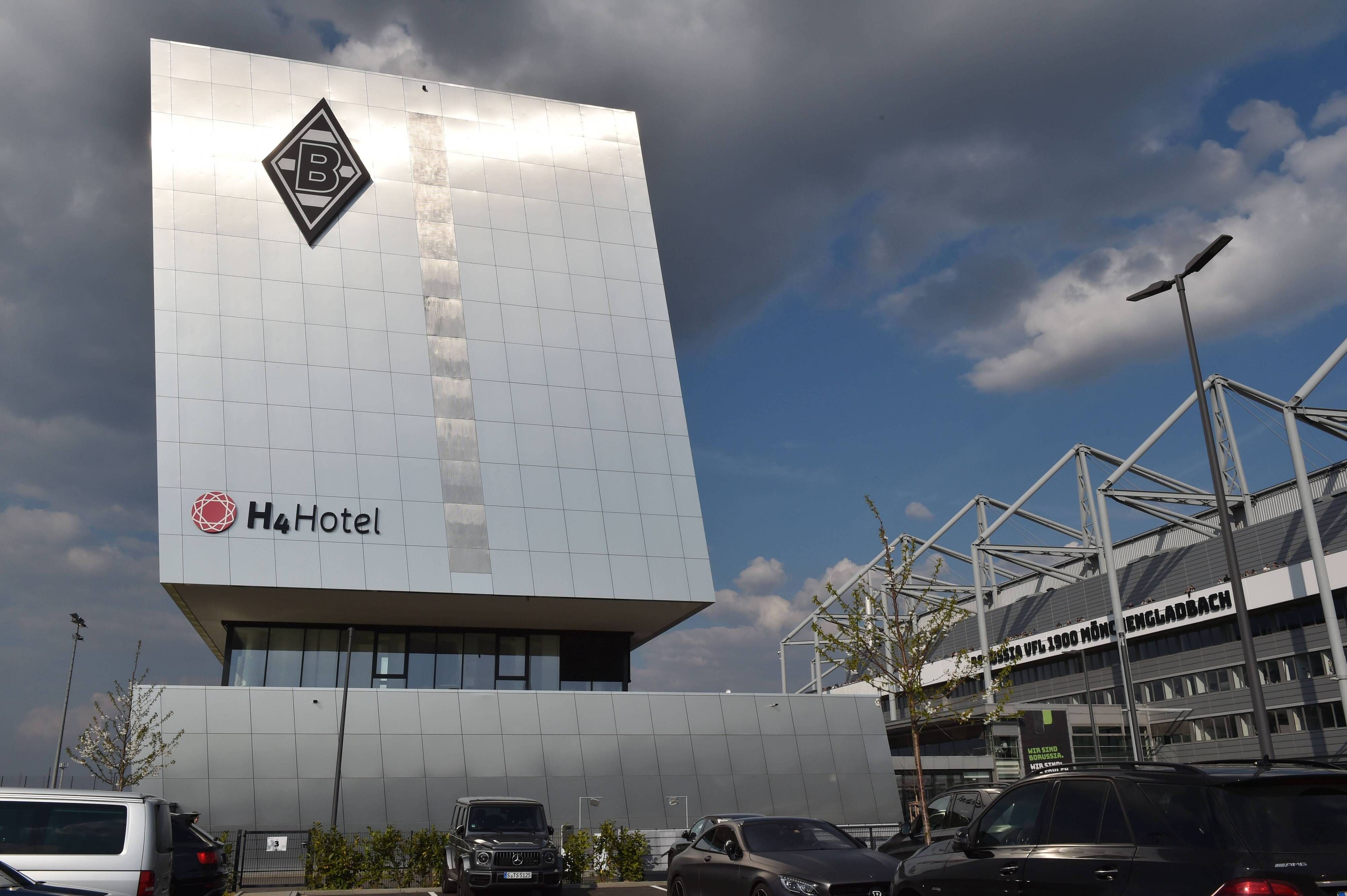 Das H4 Hotel im Borussia-Park beherbergt ab Mittwoch bis zum Saison-Ende die Mannschaft von Borussia Mönchengladbach.
