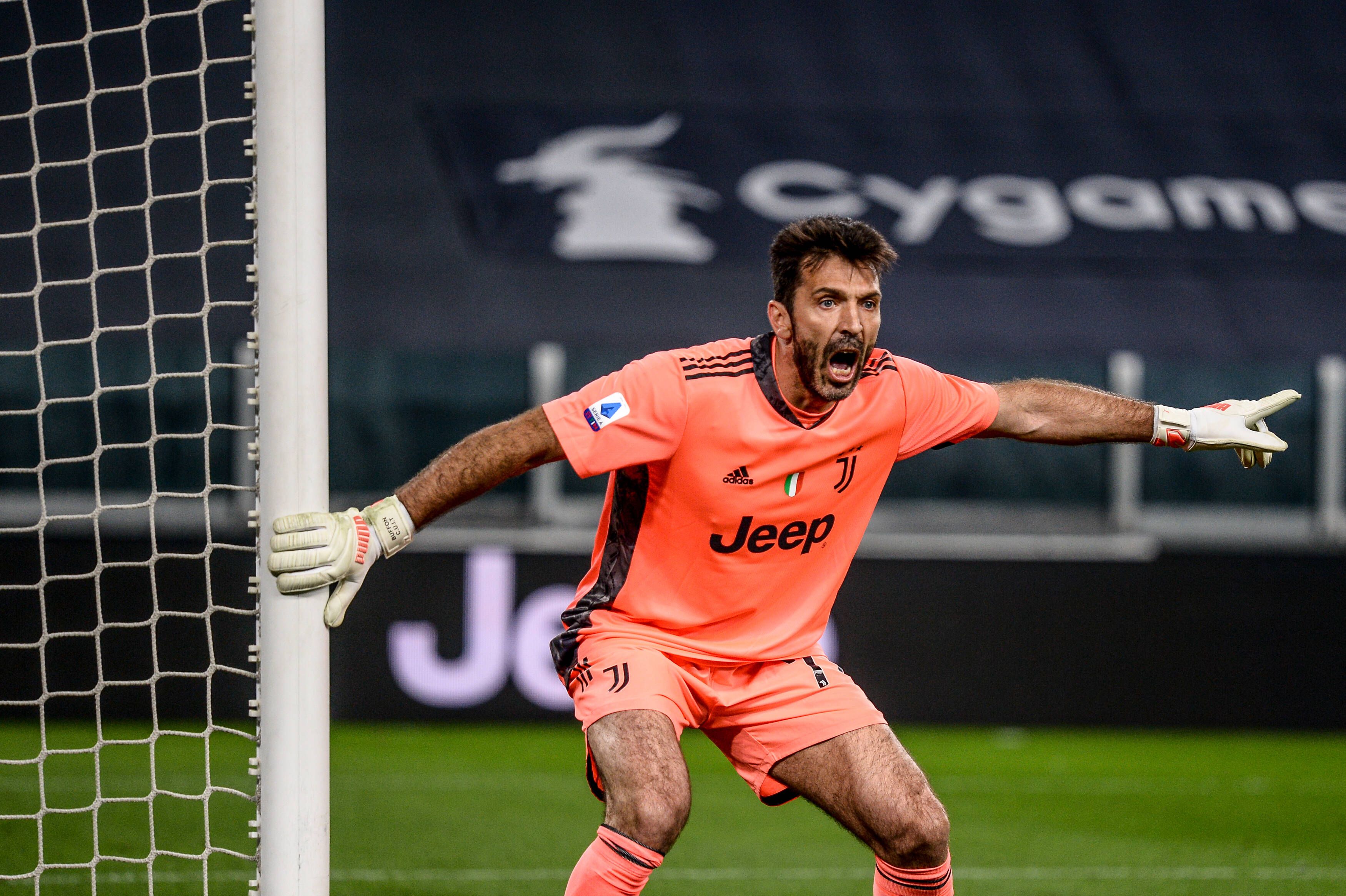 Torhüter Gianluigi Buffon, hier zu sehen am am 21. April 2021, soll seinen Vertrag bei Juventus Turin am Saisonende nicht mehr verlängern wollen.