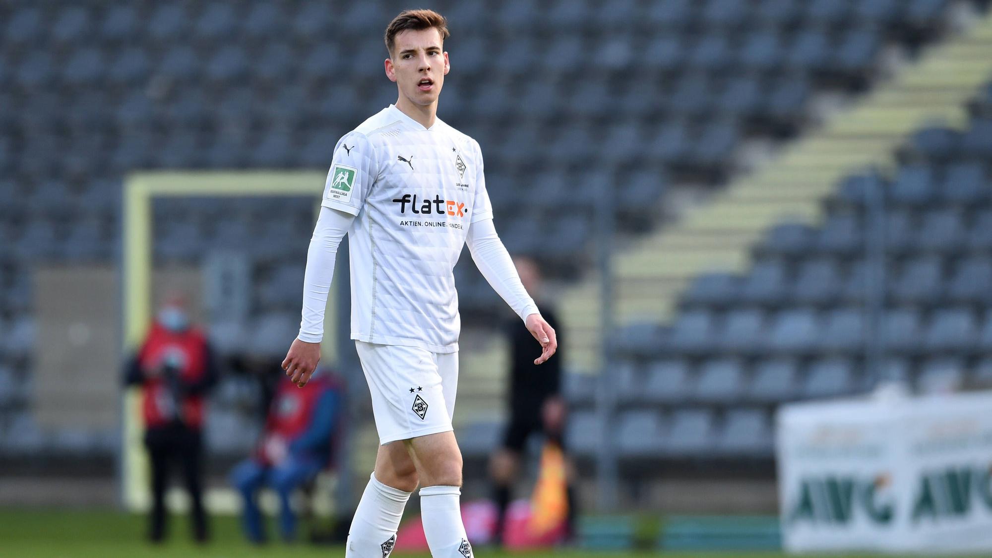 Gladbachs Conor Noß, hier am 14. Februar 2021, ist erneut in irische U21- Nationalmannschaft berufen worden.