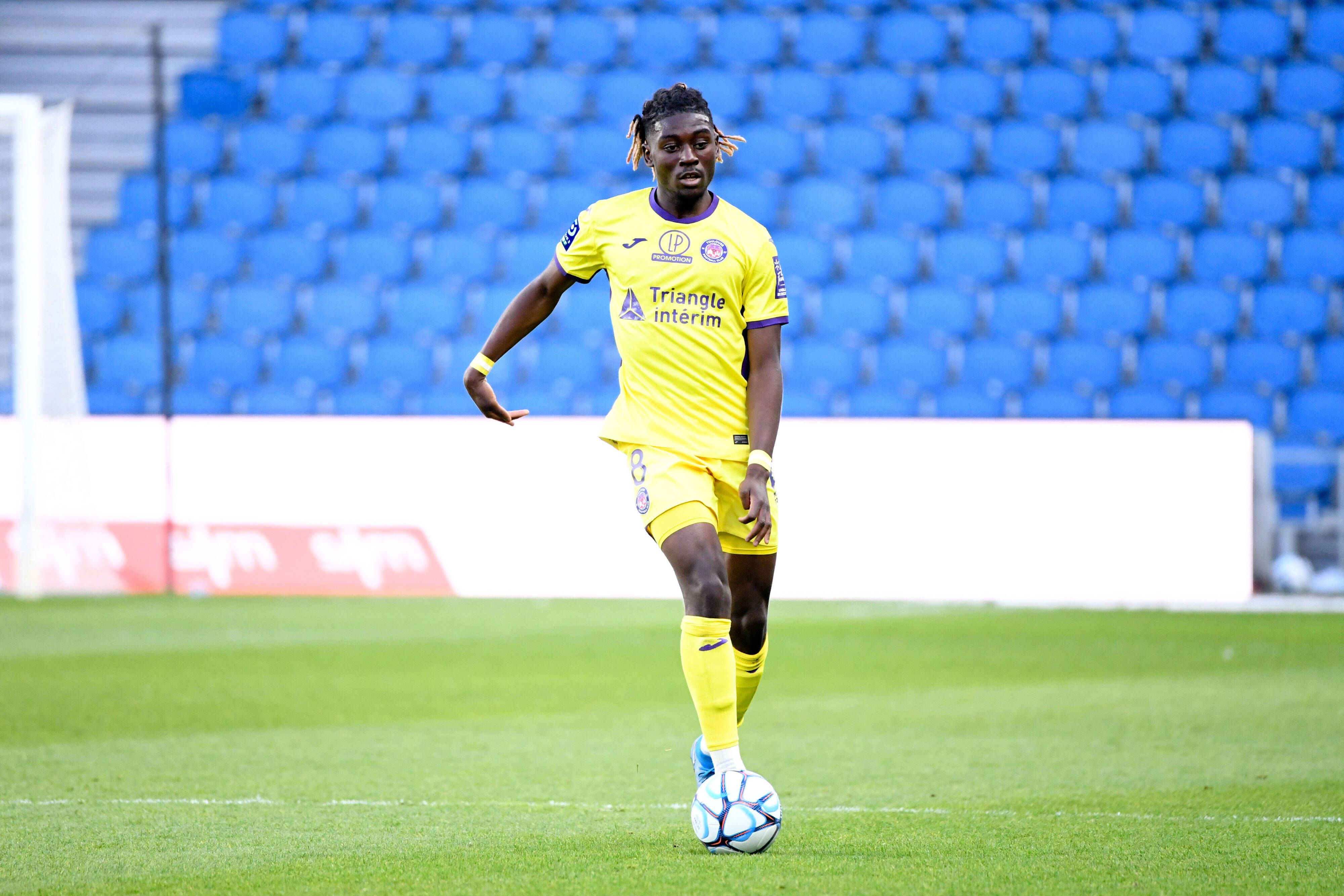 Kouadio Koné, hier am 4. Mai 2021, wird ab dem 1. Juli Spieler von Borussia Mönchengladbach.