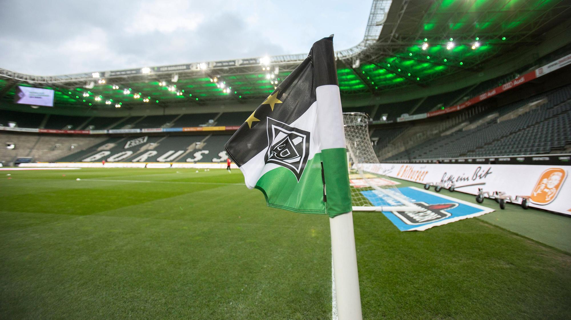 Gladbachs Stadion, der Borussia-Park, am 11. März 2020.