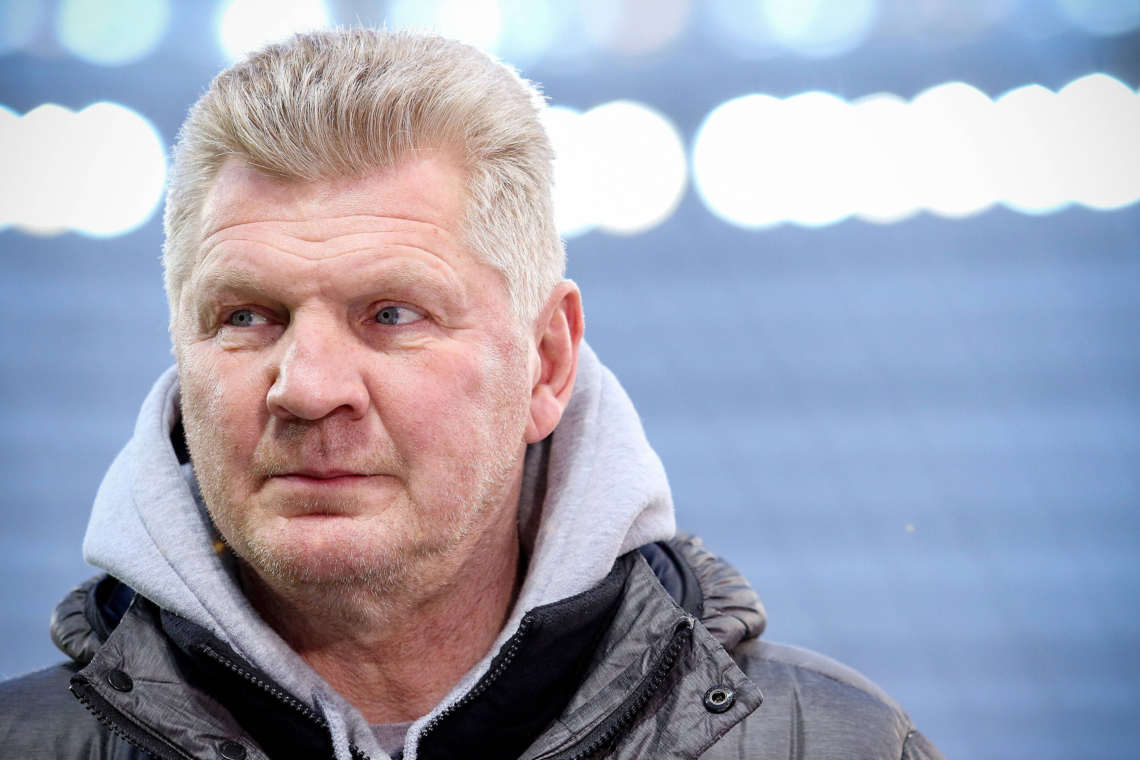Ex-Gladbacher Stefan Effenberg, beim DFB-Pokal-Viertelfinale zwischen Bayer 04 Leverkusen und Union Berlin am 4. März 2020.